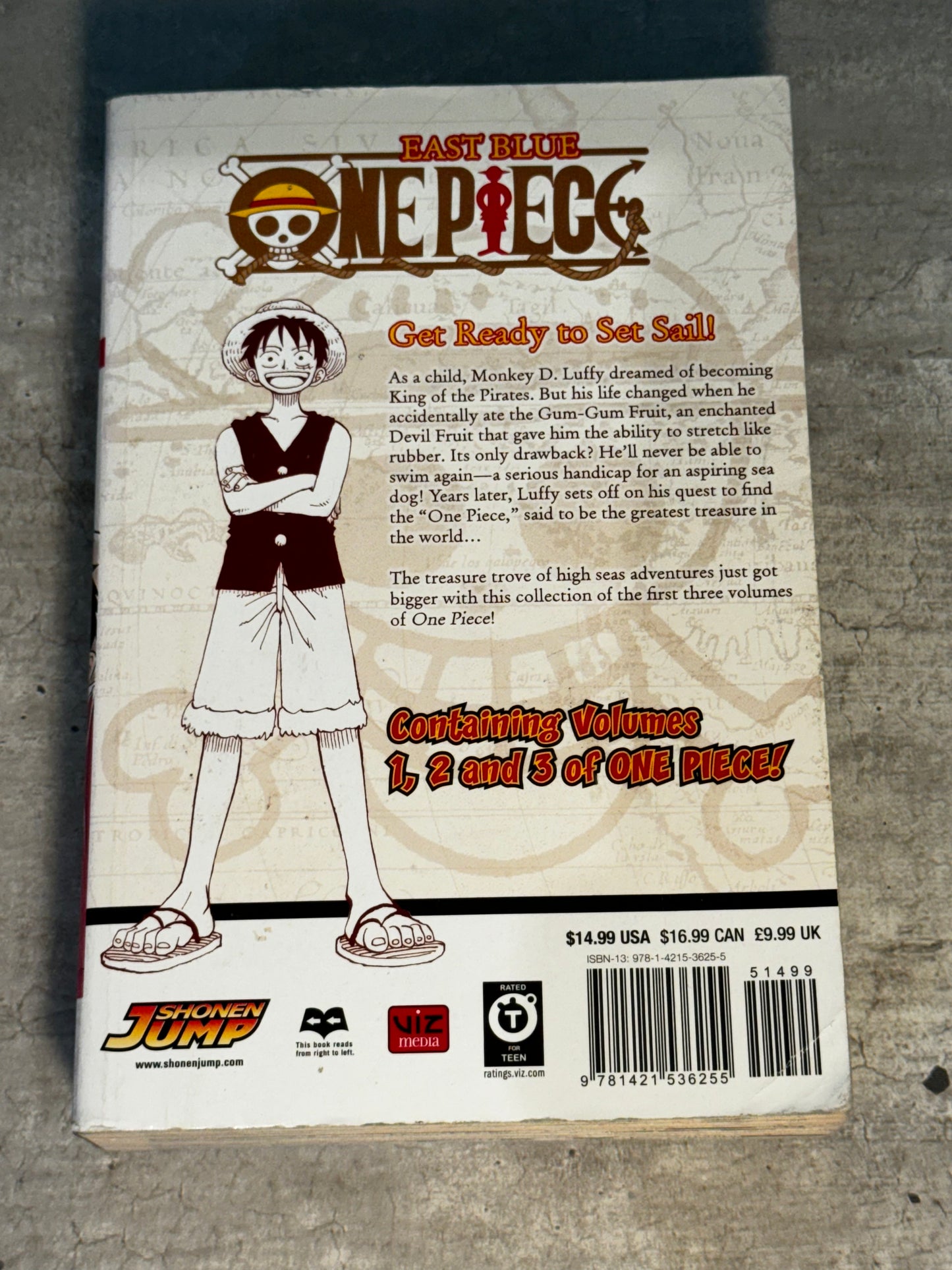 2009 - Viz Comics - One Piece (Omnibus Edition) #1 - NM - Eng 2