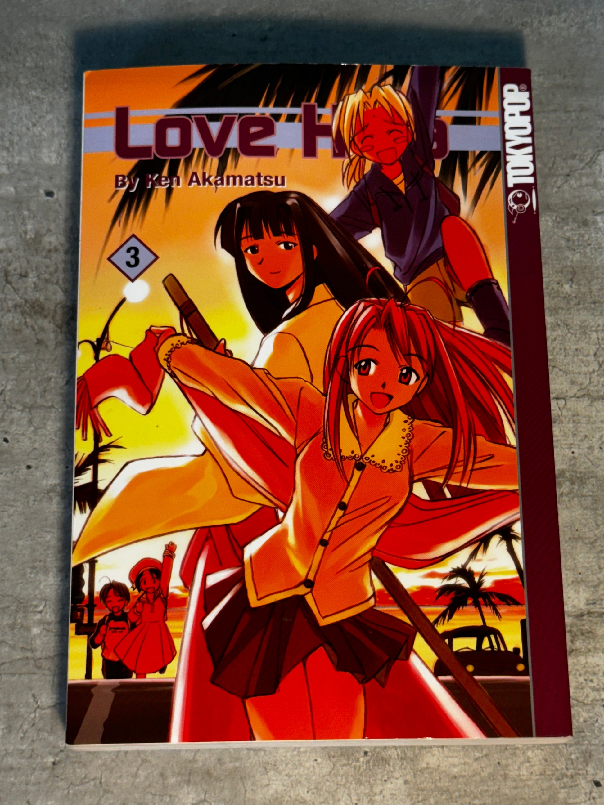 2002 - Tokyopop - Love Hina (Tank?bon) #3 - NM+ - Eng 1