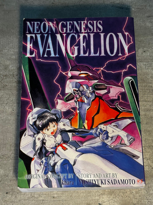 2012 - Viz Comics - Neon Genesis Evangelion 3in1 TP #1 - VF/NM - Eng 1