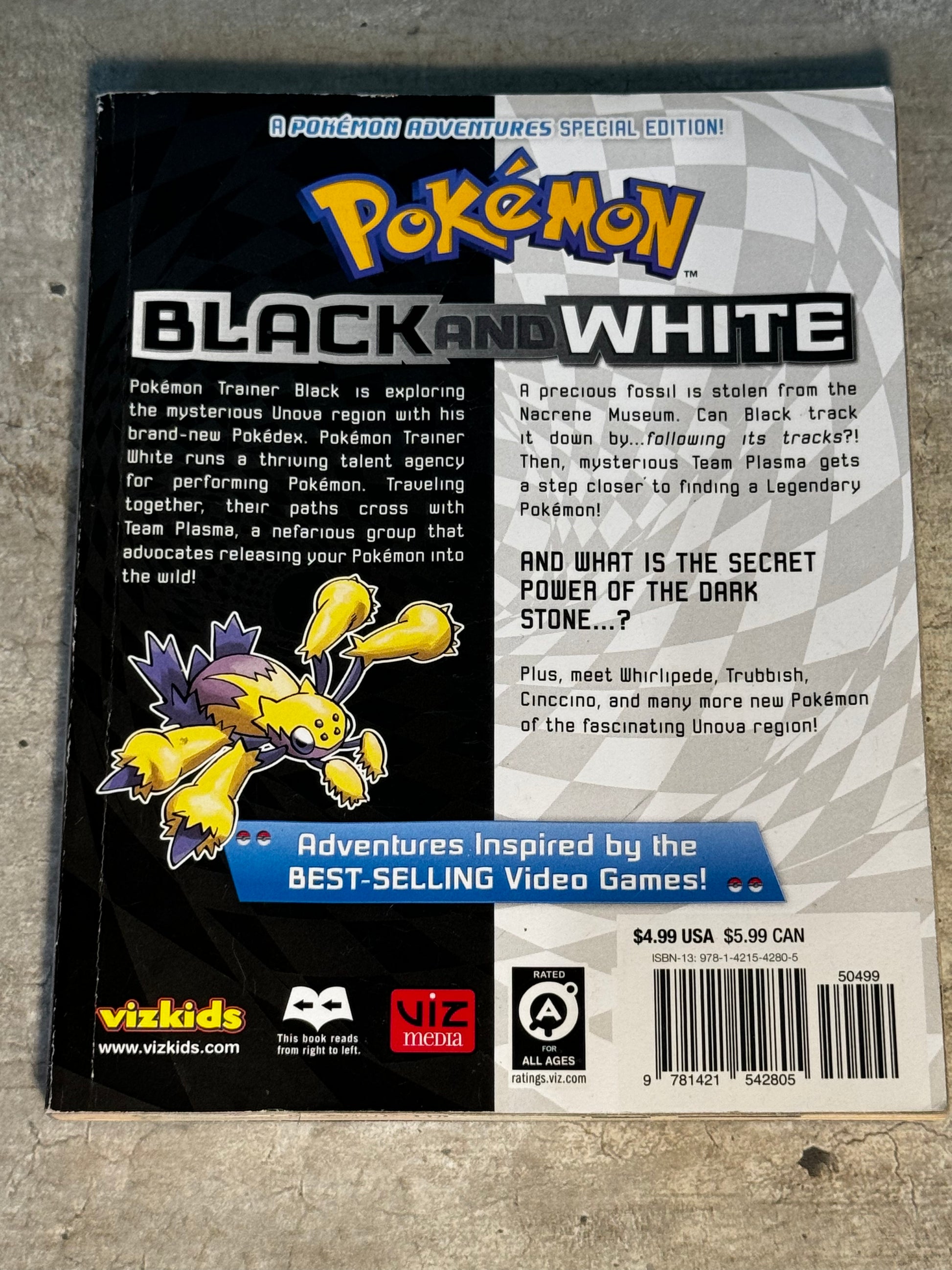 2012 - Viz Comics - Pokemon Black & White #5 - VF - Eng 2