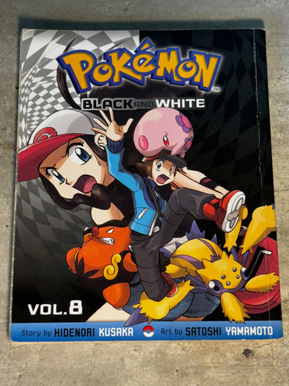 2012 - Viz Comics - Pokemon Black & White #8 - VF - Eng 1