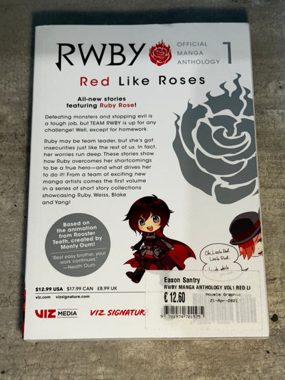 2018 - Viz Comics - RWBY: Official Manga Anthology #1 - VF/NM - Eng 2