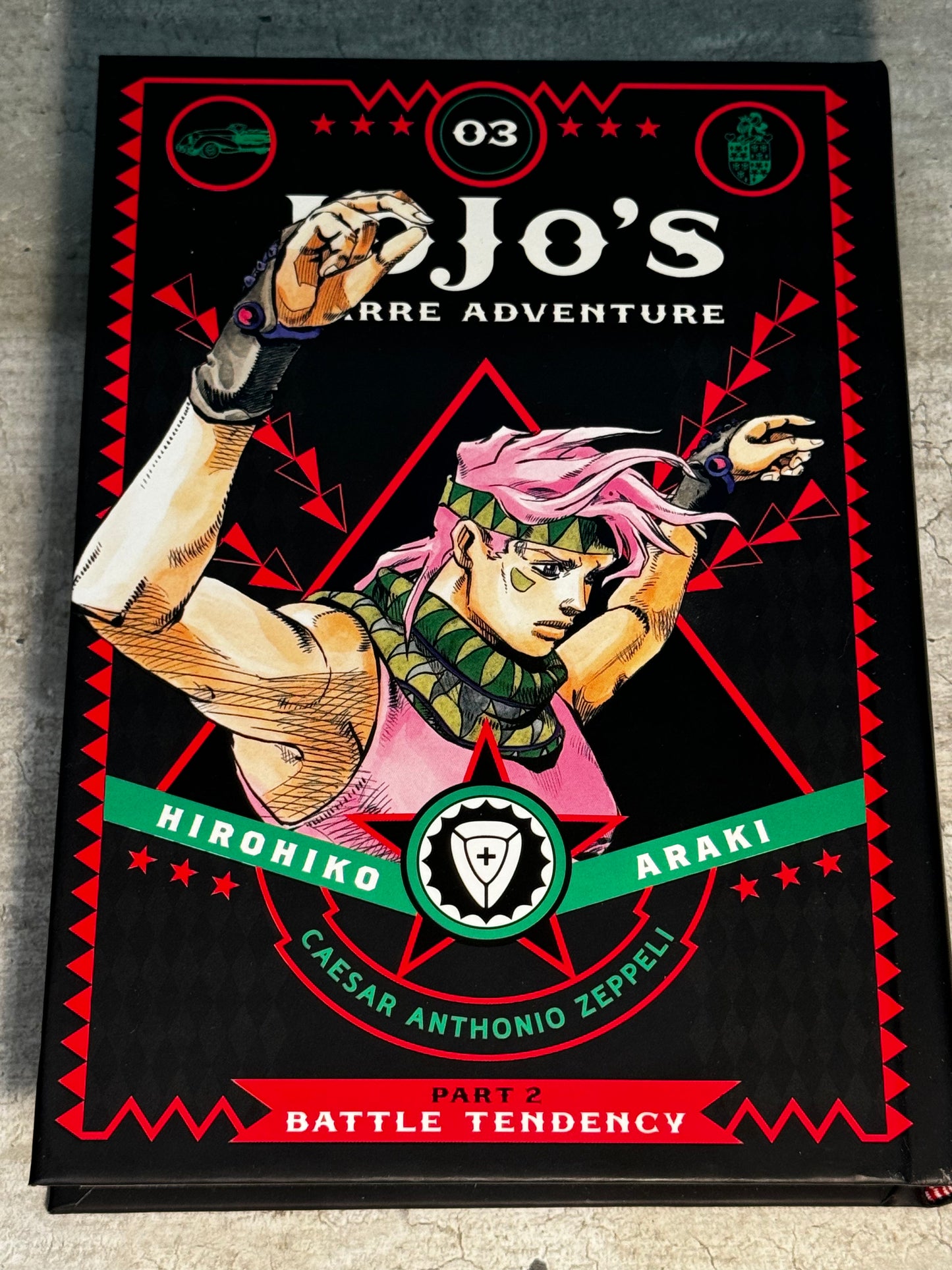 2016 - Viz Comics - JoJo's Bizarre Adventure: Battle Tendency #3 - NM+ - Eng 1