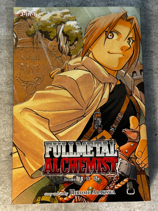 2014 - Fullmetal Alchemist 3-in-1 Edition TP #4 Var. -10-11-12 - NM+ - Eng 1