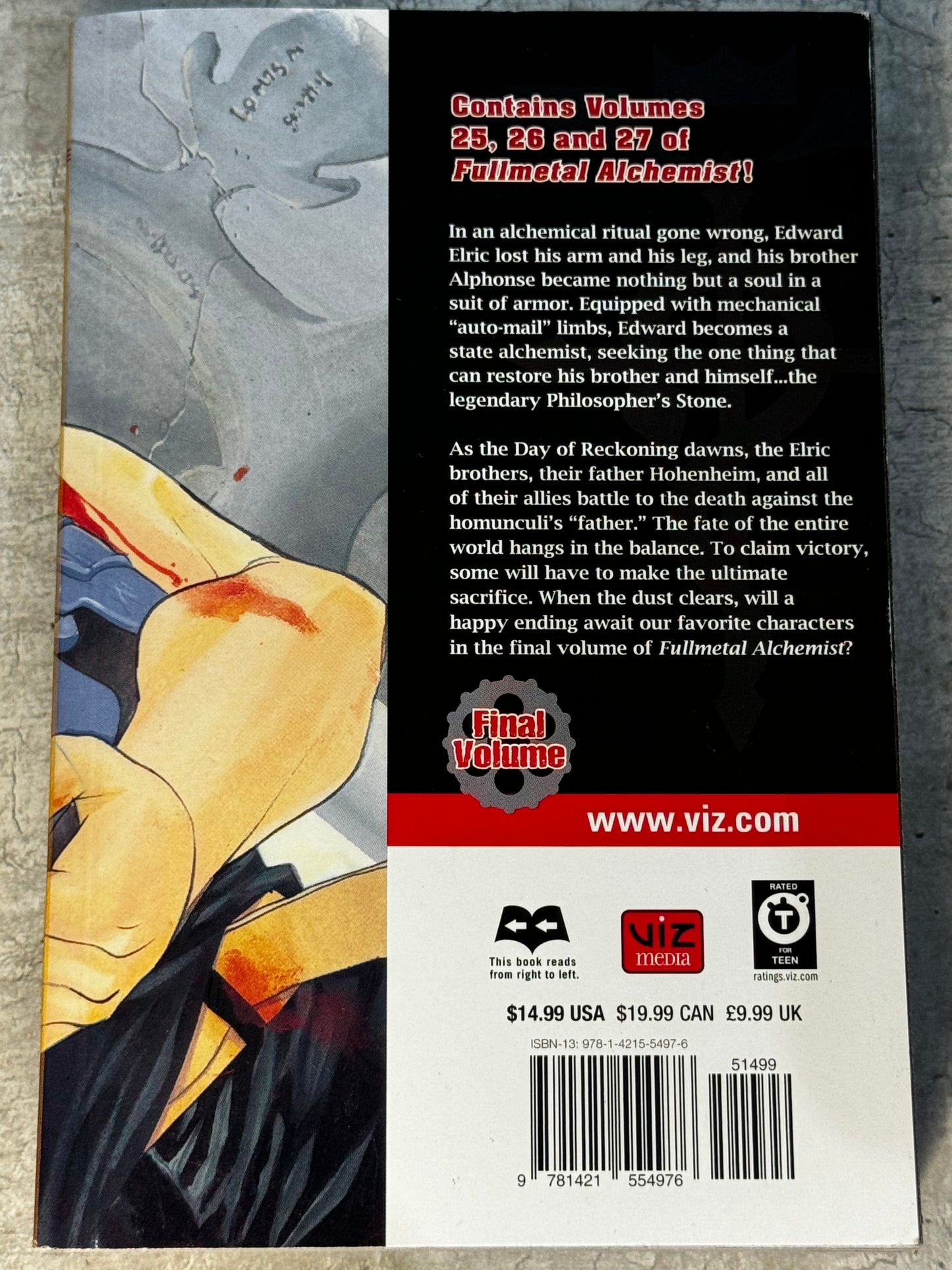 2014 - Viz Comics - Fullmetal Alchemist 3-in-1 Edition TP #9 - NM+ - Eng 2