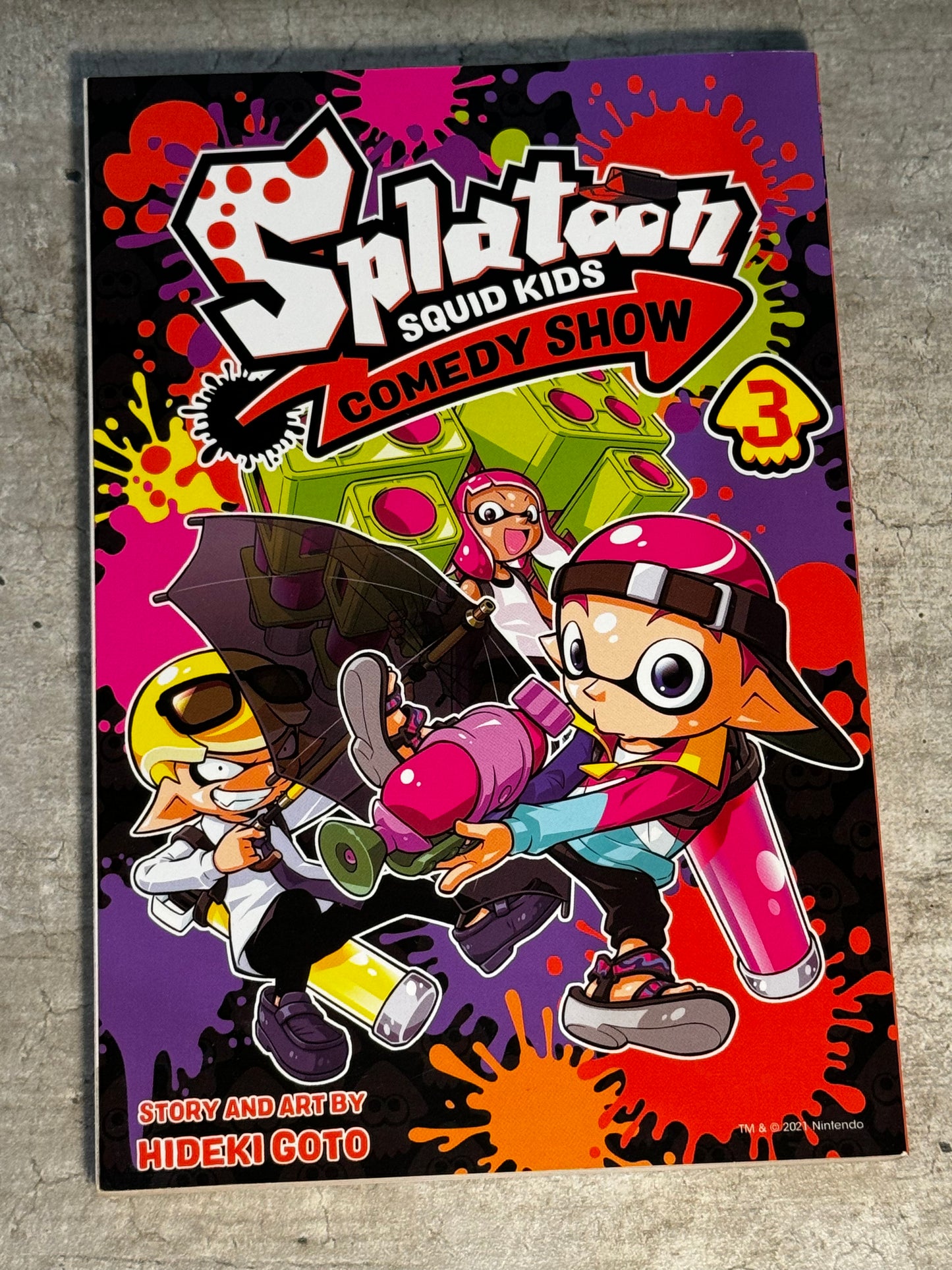 2021 - Viz Comics - Splatoon Squid Kids Comedy Show #3 - NM - Eng 1