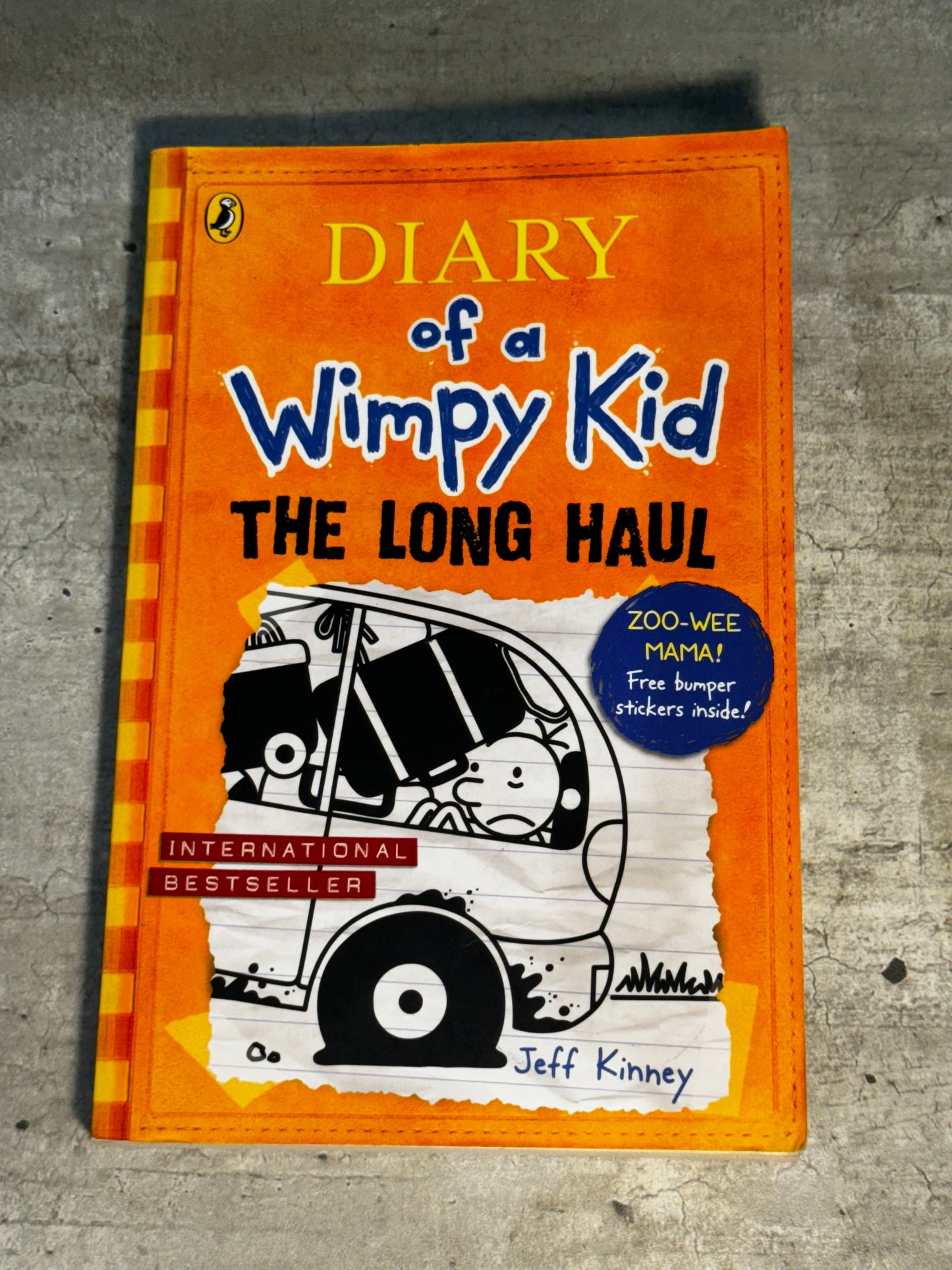 2014 - Penguin Random House - Diary Of A Wimpy Kid - The Long Haul # - VF+ - Eng 1