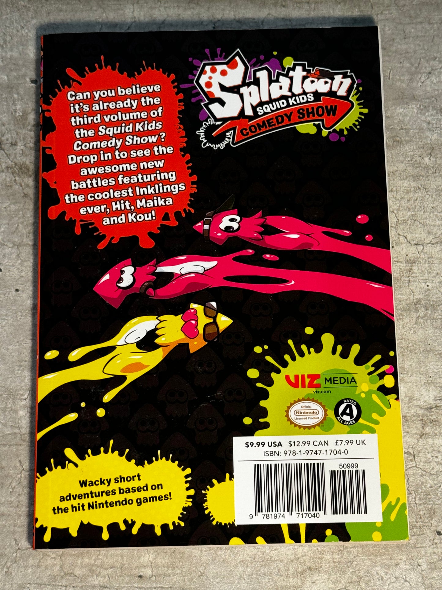 2021 - Viz Comics - Splatoon Squid Kids Comedy Show #3 - NM - Eng 2