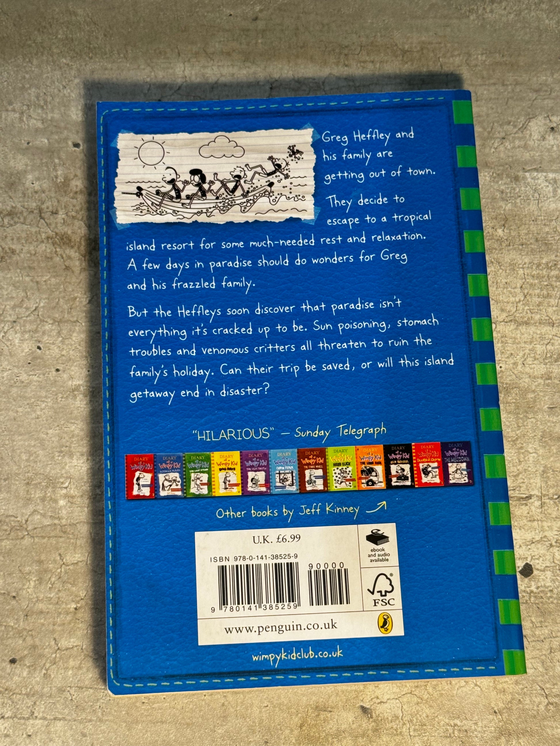 2014 - Penguin Random House - Diary Of A Wimpy Kid - The Getaway # - VF+ - Eng 2