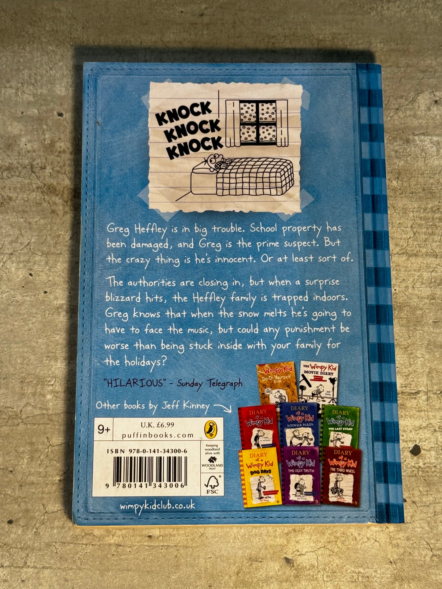 2014 - Penguin Random House - Diary Of A Wimpy Kid - Cabin Fever # - VF+ - Eng 2