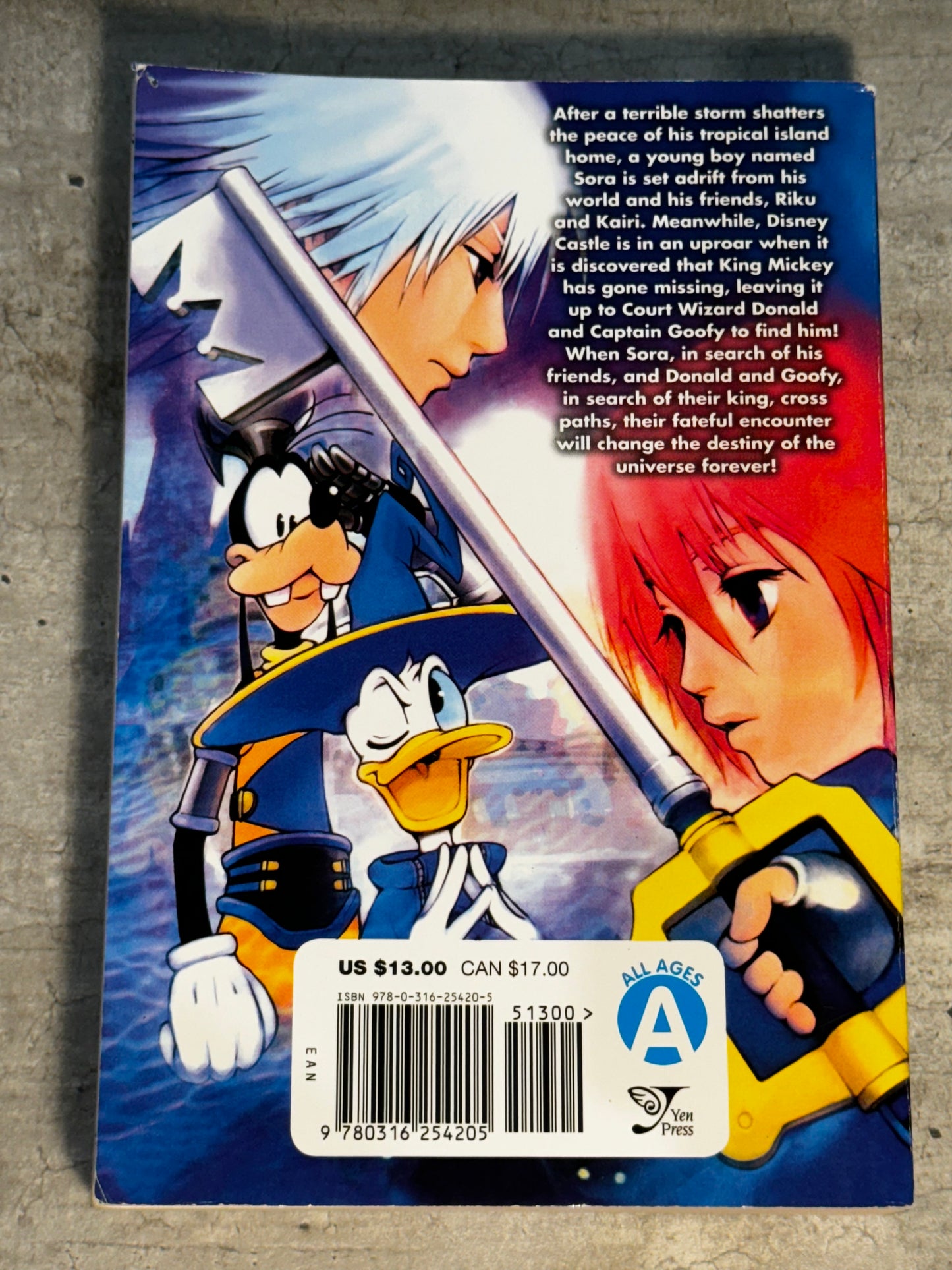 2013 - Yen Press - Kingdom Hearts: Final Mix TP #1 - NM - Eng 2