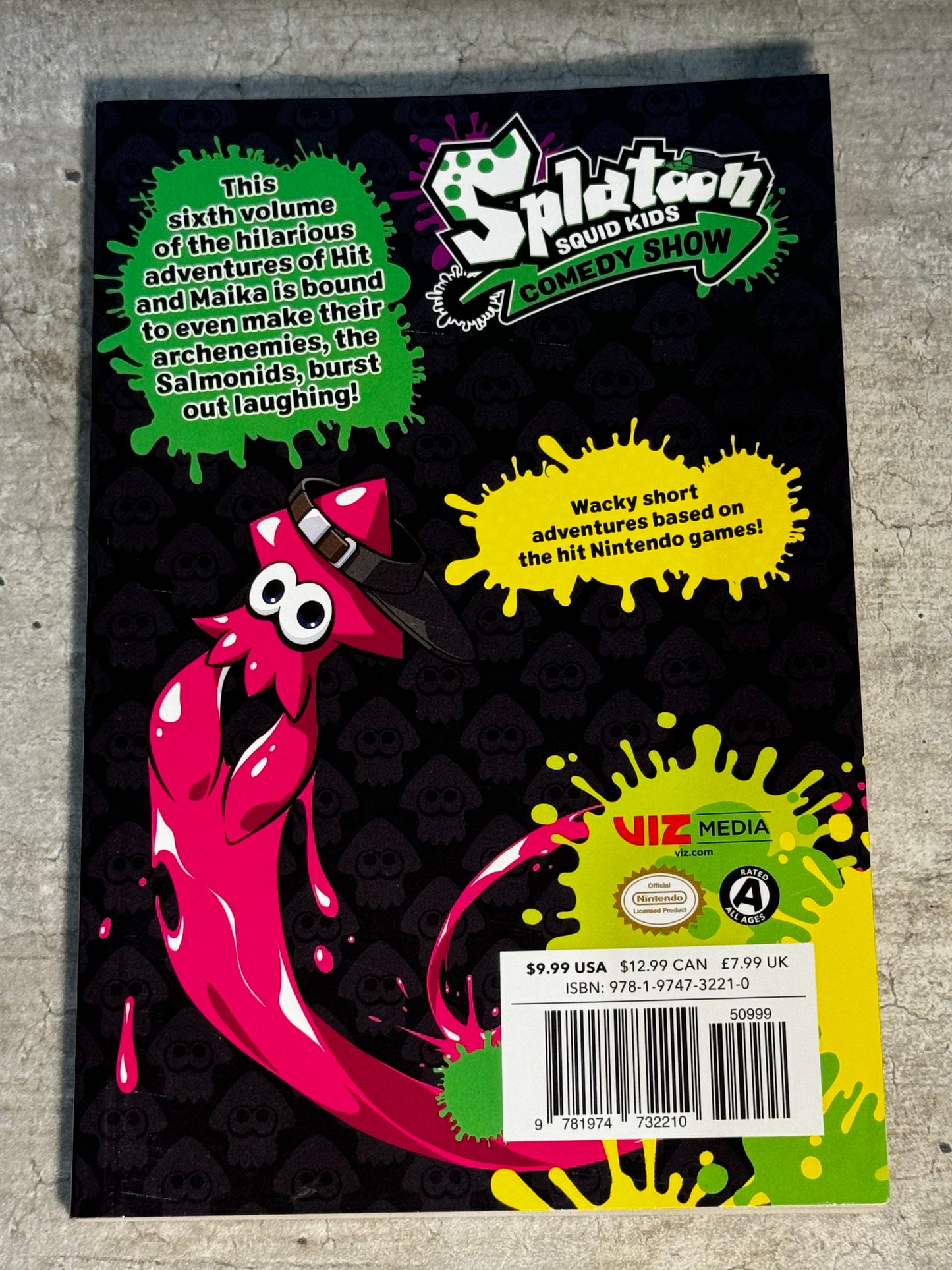 2022 - Viz Comics - Splatoon Squid Kids Comedy Show #6 - NM - Eng 2