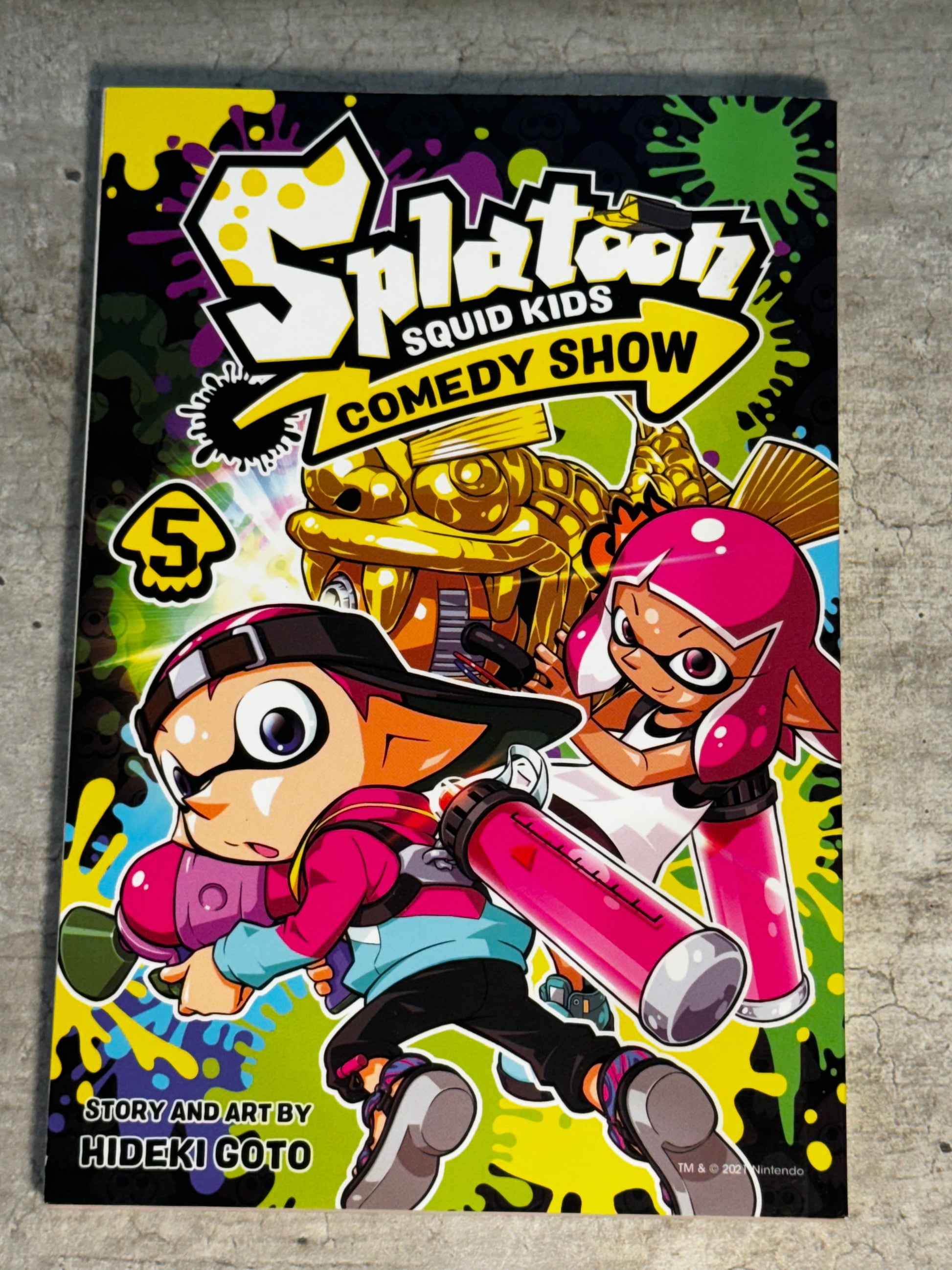 2021 - Viz Comics - Splatoon Squid Kids Comedy Show #5 - NM - Eng 1