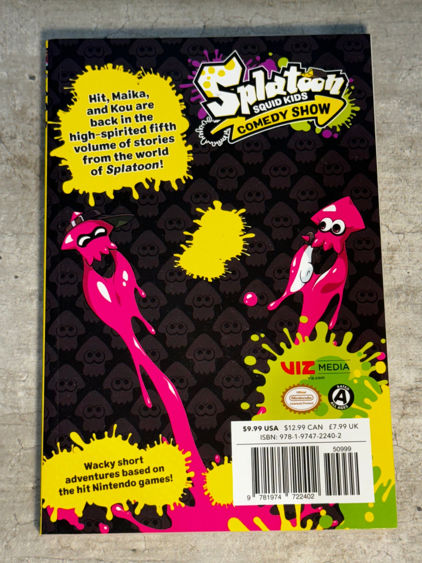 2021 - Viz Comics - Splatoon Squid Kids Comedy Show #5 - NM - Eng 2