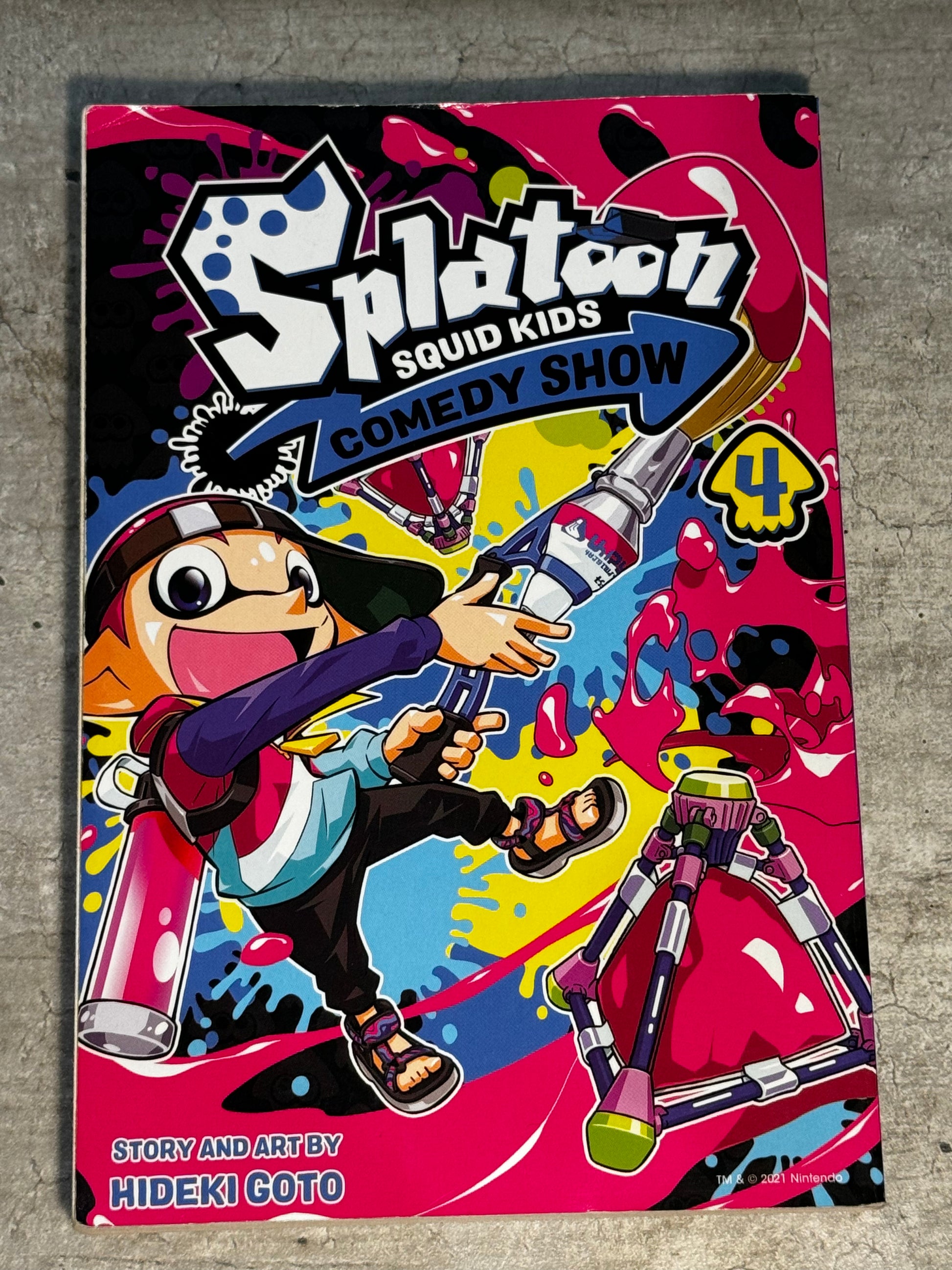 2021 - Viz Comics - Splatoon Squid Kids Comedy Show #4 - NM - Eng 1