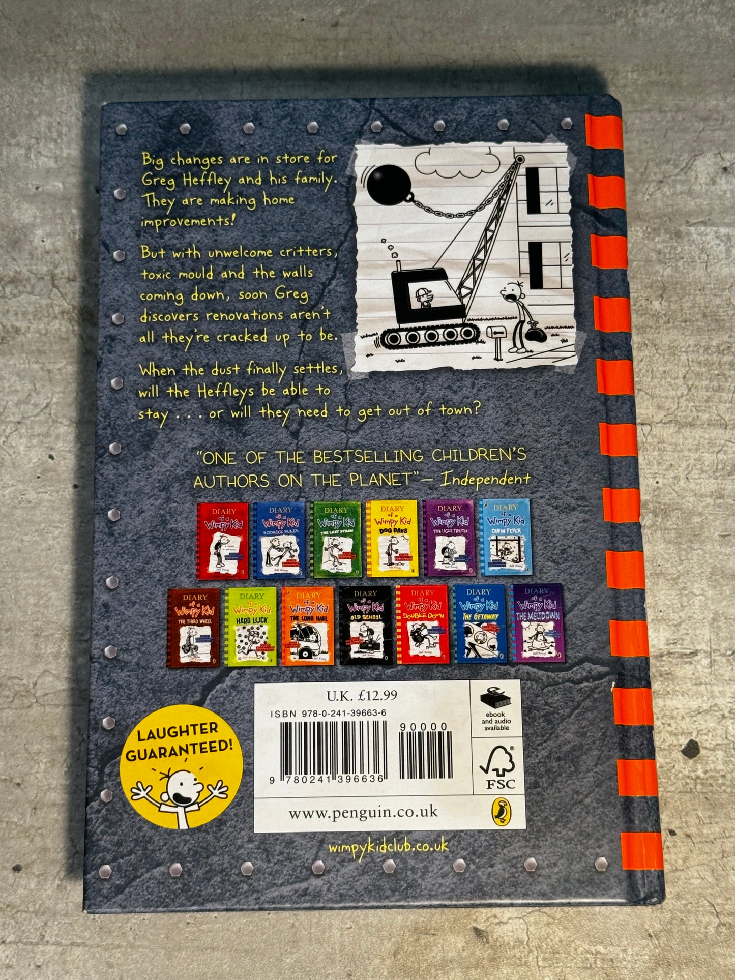 2023 - Penguin Random House - Diary Of A Wimpy Kid - Wrecking Ball # - NM+ - Eng 2