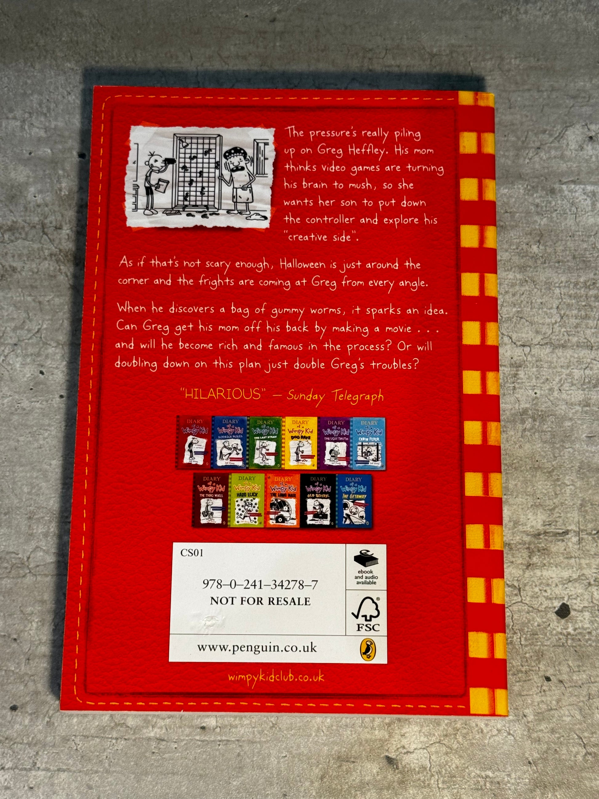 2014 - Penguin Random House - Diary Of A Wimpy Kid - Double Down # - VF+ - Eng 2