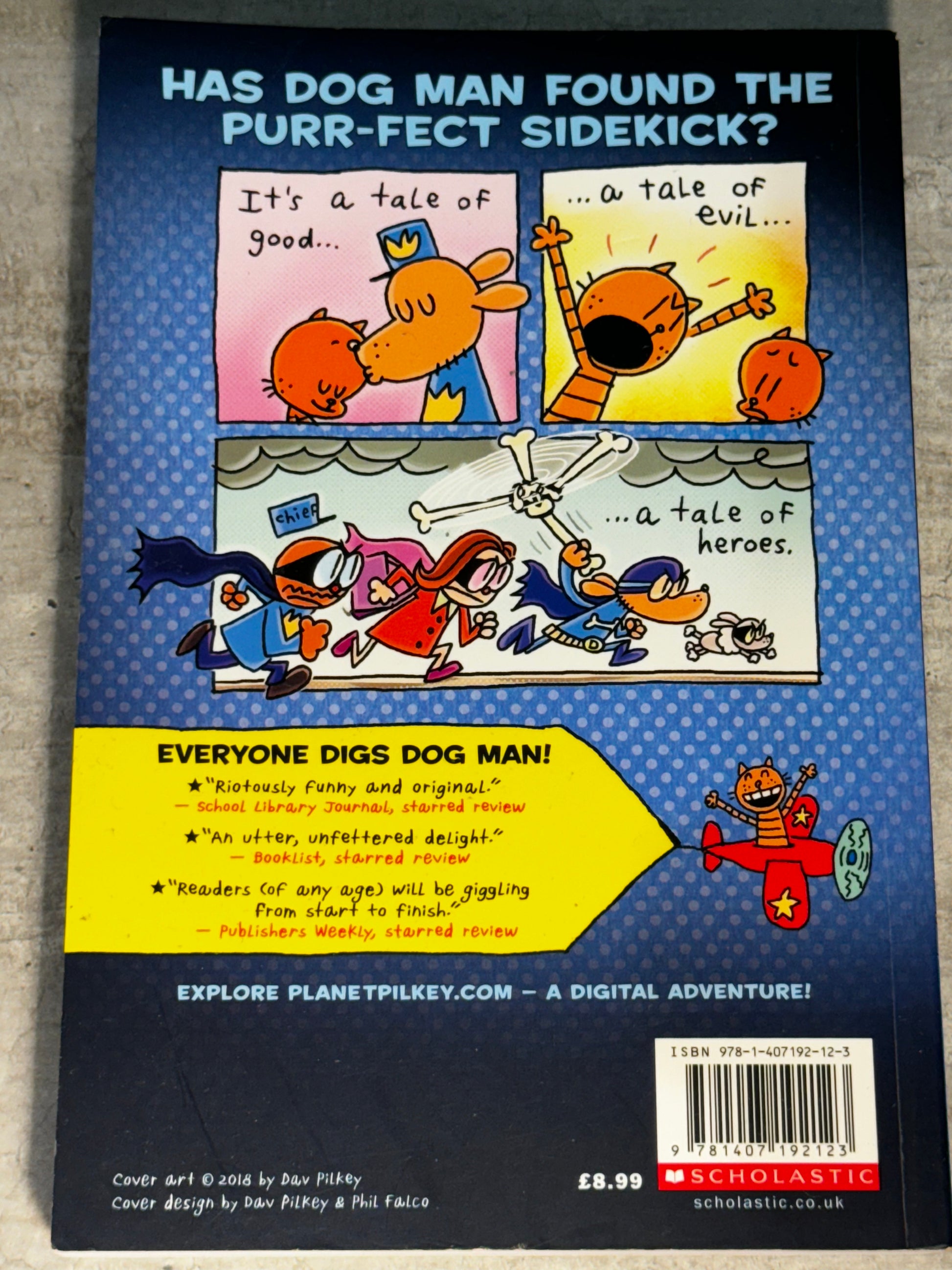 2021 - Graphix - Dog Man - And Cat Kid #4 Var. B - NM+ - Eng 2