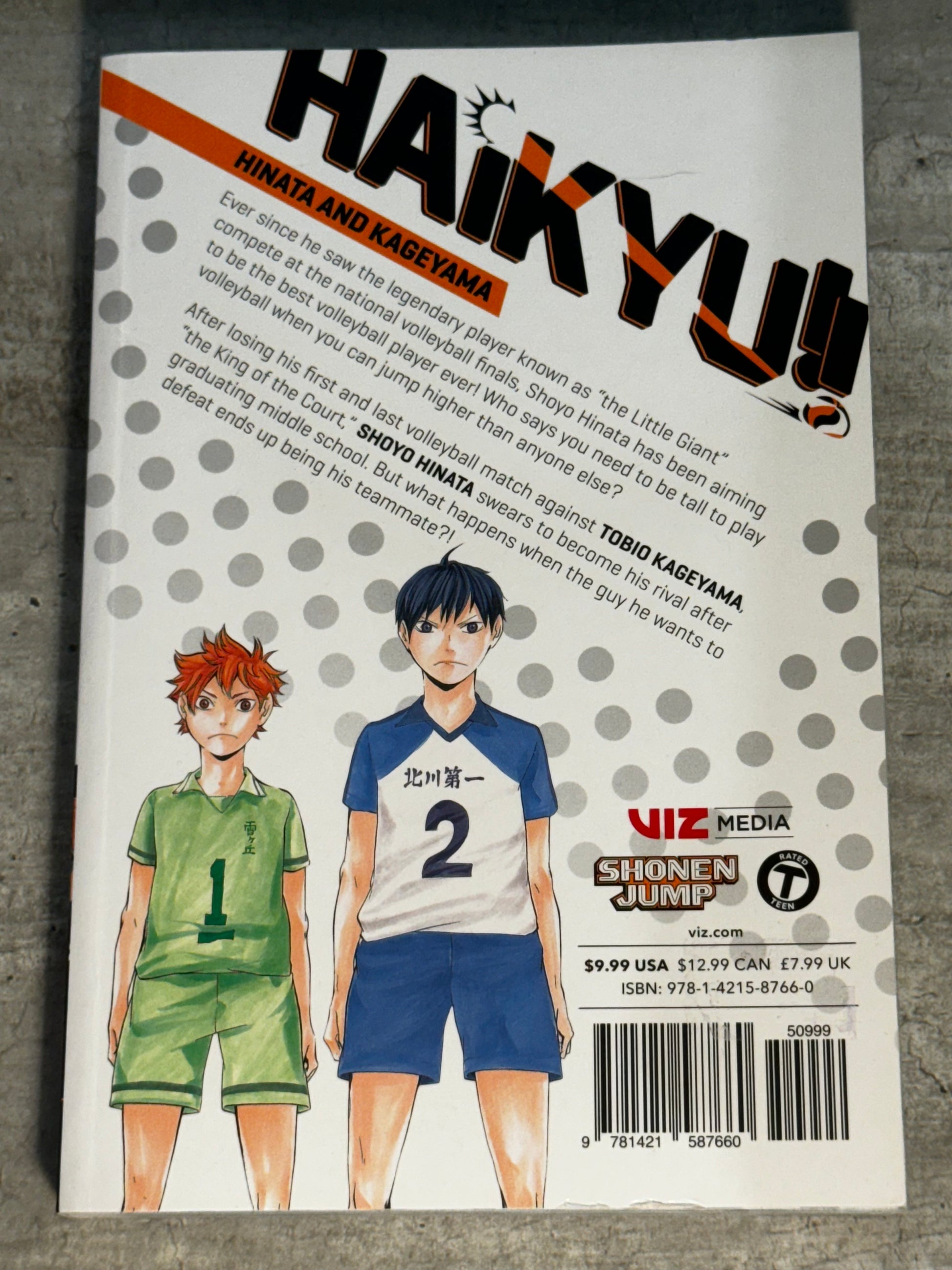 2016 - Viz Comics - Haikyu #1 - NM+ - Eng 2