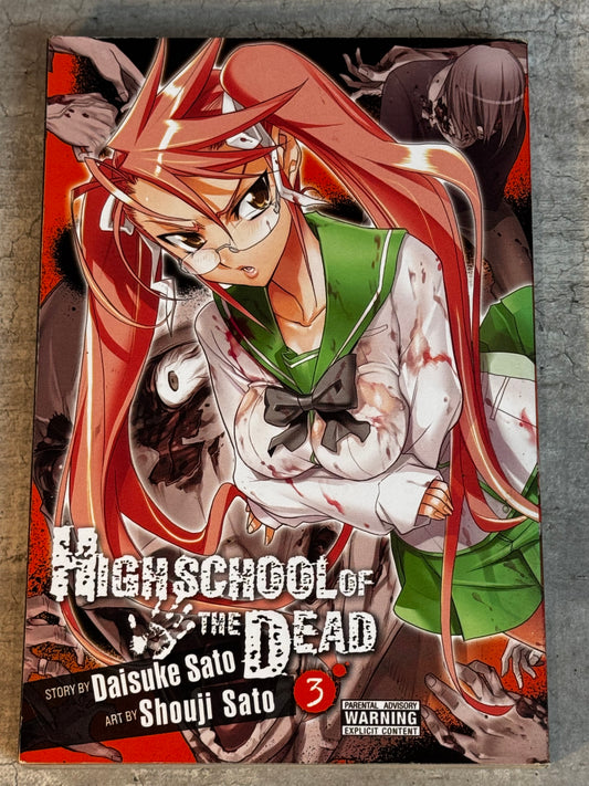 2011 - Yen Press - High School of Dead #3 - VF+ - Eng 1