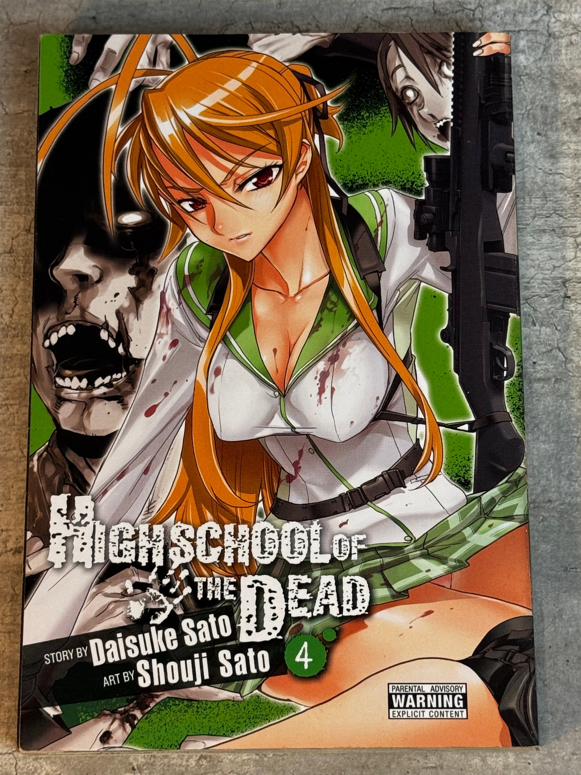 2011 - Yen Press - High School of Dead #4 - VF+ - Eng 1