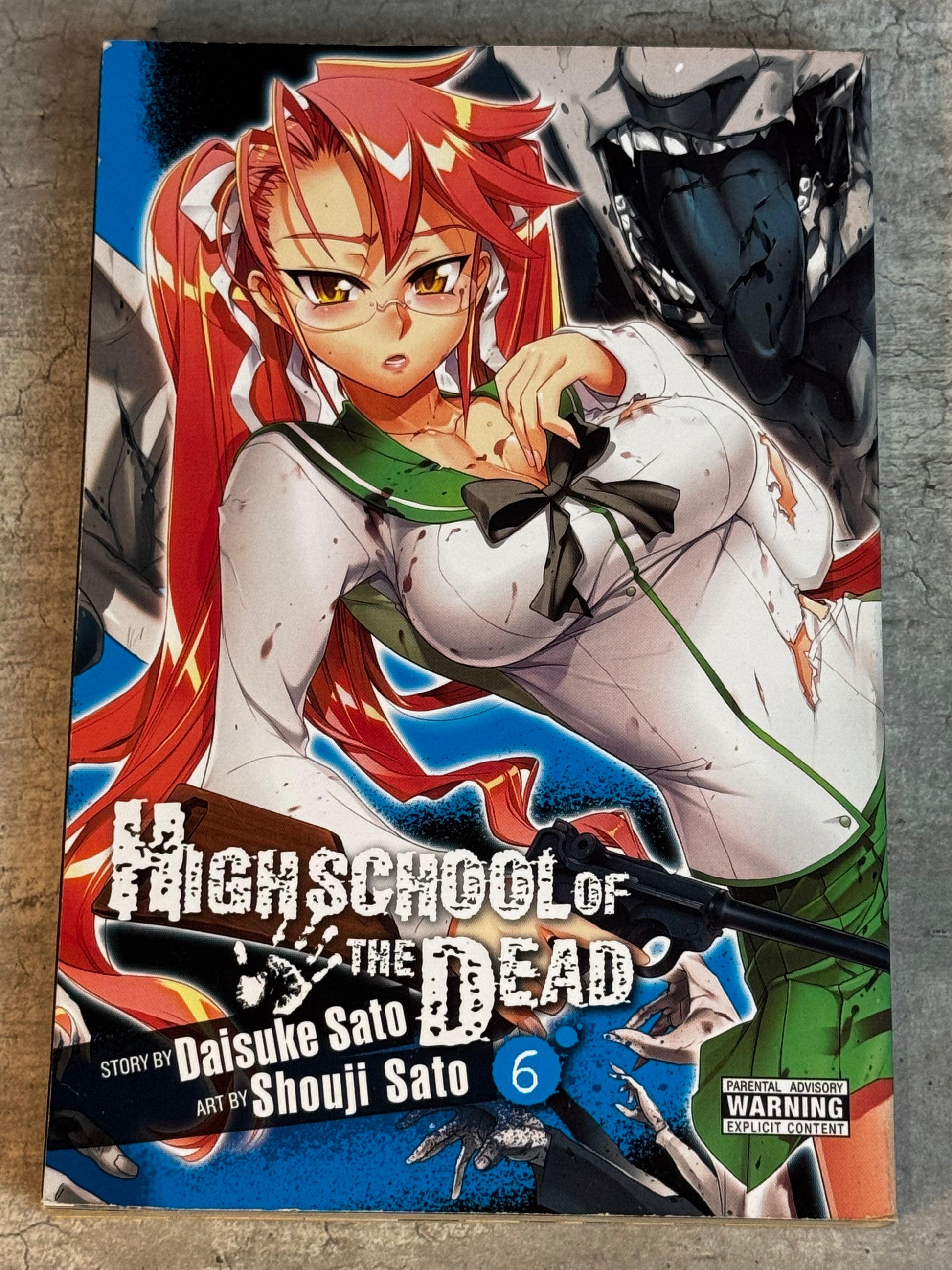 2012 - Yen Press - High School of Dead #6 - VF+ - Eng 1