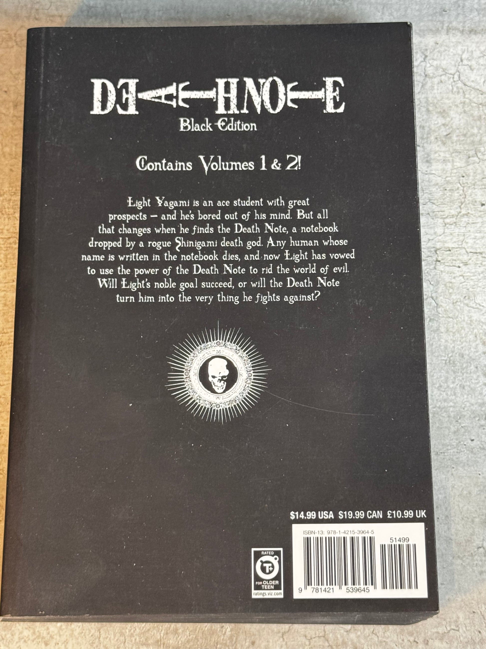 2011 - Viz Comics - Death Note Black Edition #1 - VF+ - Eng - 2