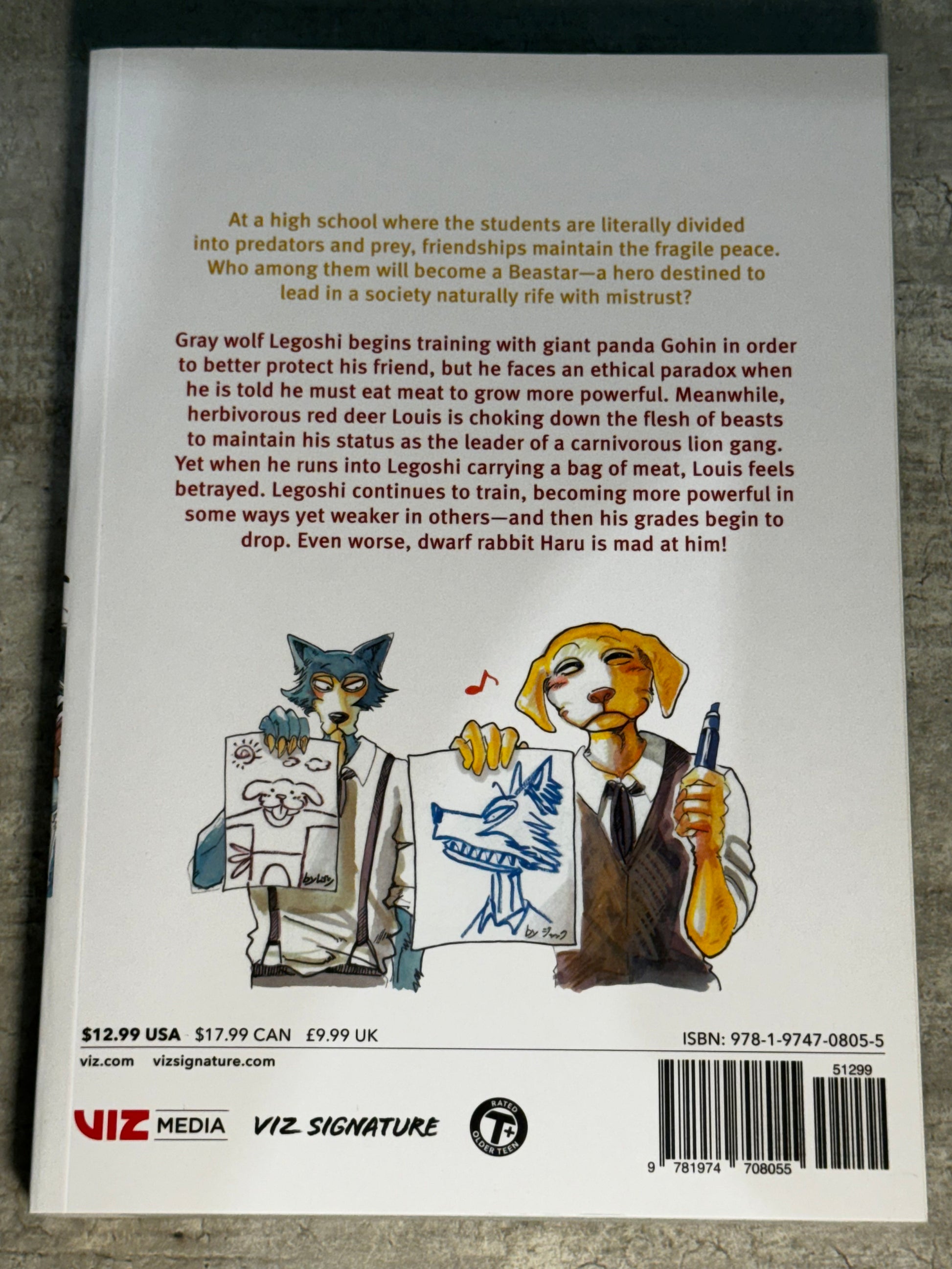 2020 - Viz Comics - Beastars #8 - NM - Eng 2