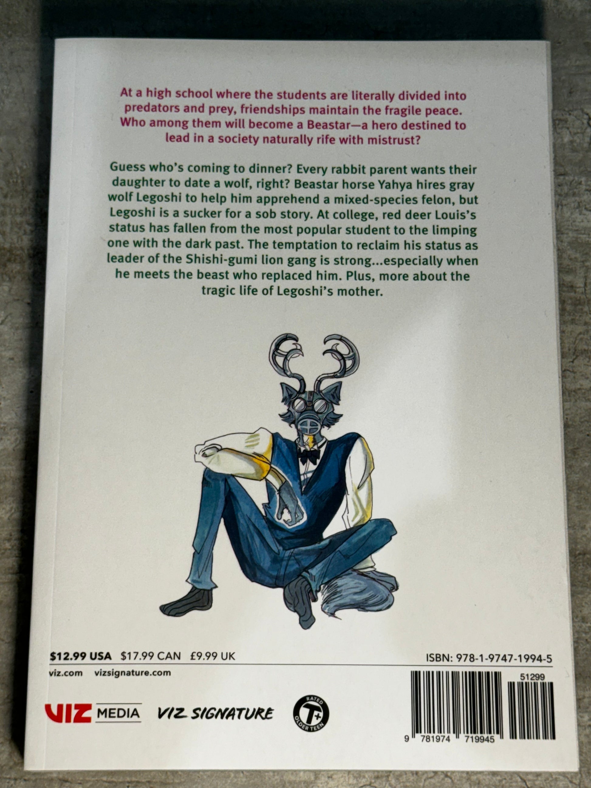 2021 - Viz Comics - Beastars #15 - NM - Eng 2