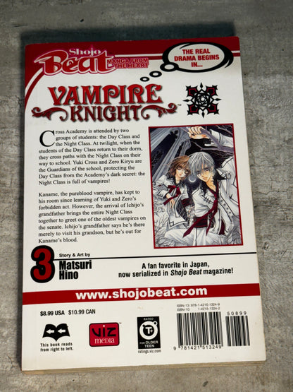 2007 - Viz Comics - Vampire Knight #3 - NM - Eng 2