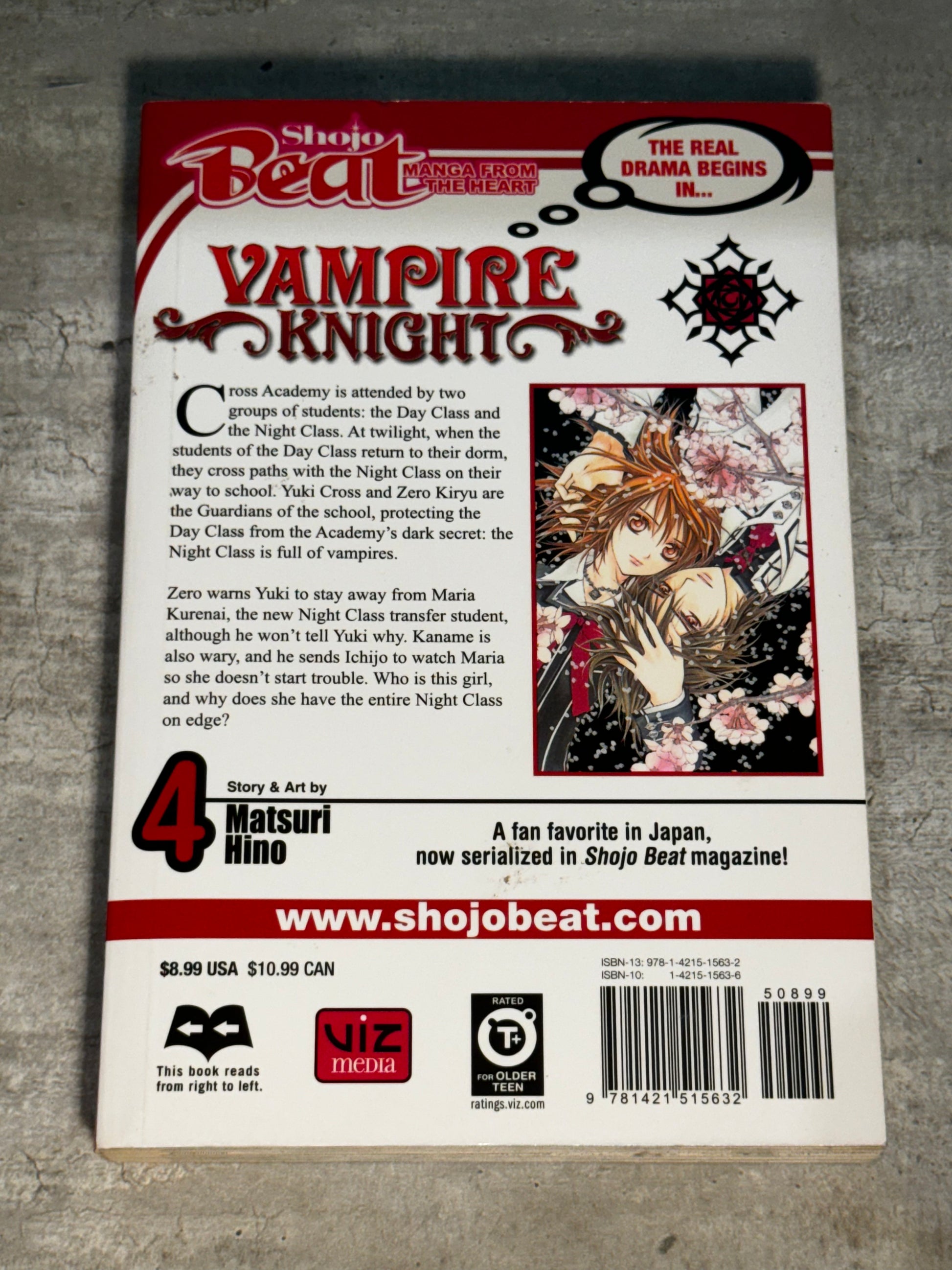 2008 - Viz Comics - Vampire Knight #4 - NM - Eng 2