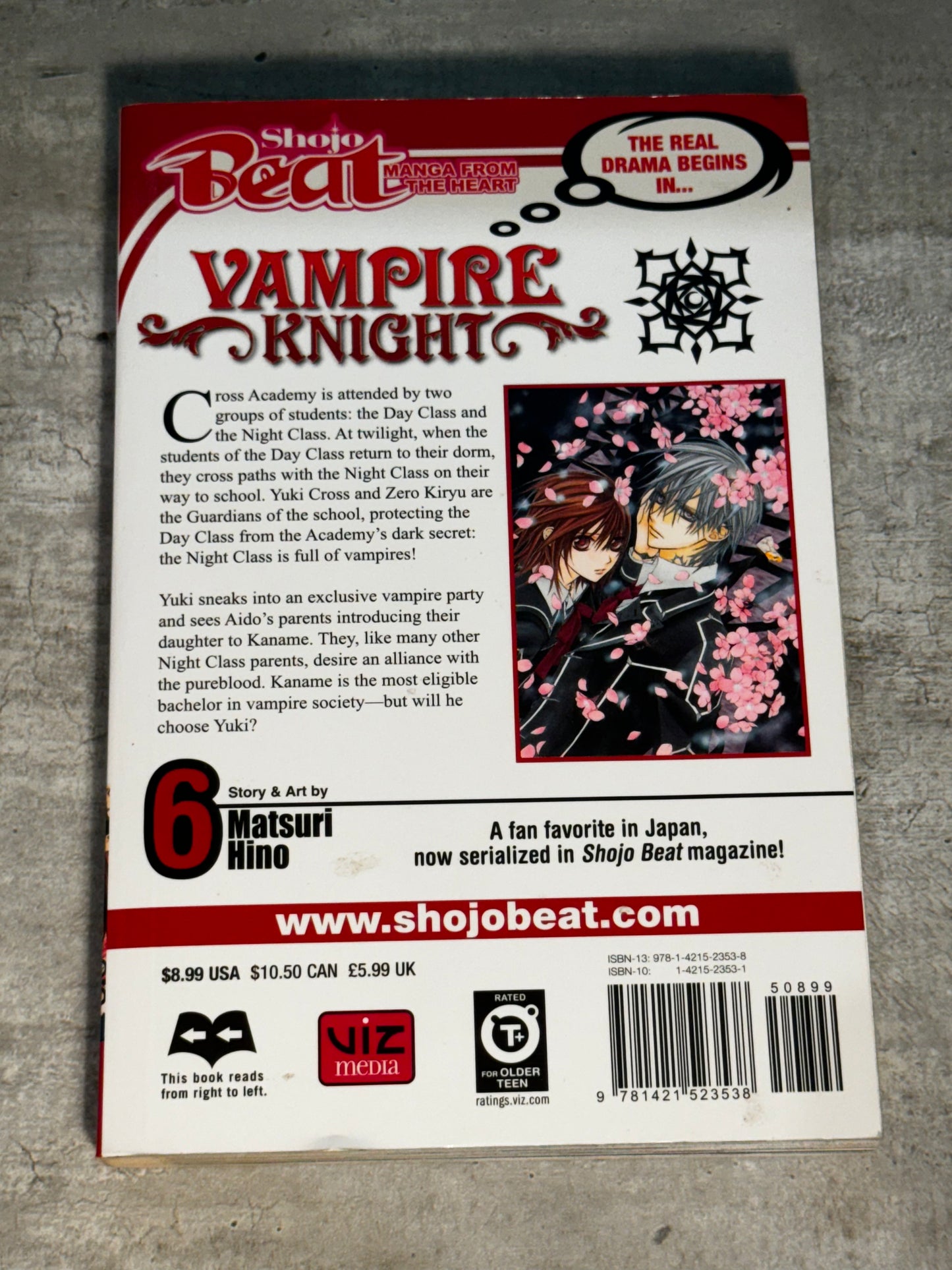 2009 - Viz Comics - Vampire Knight #6 - NM - Eng 2