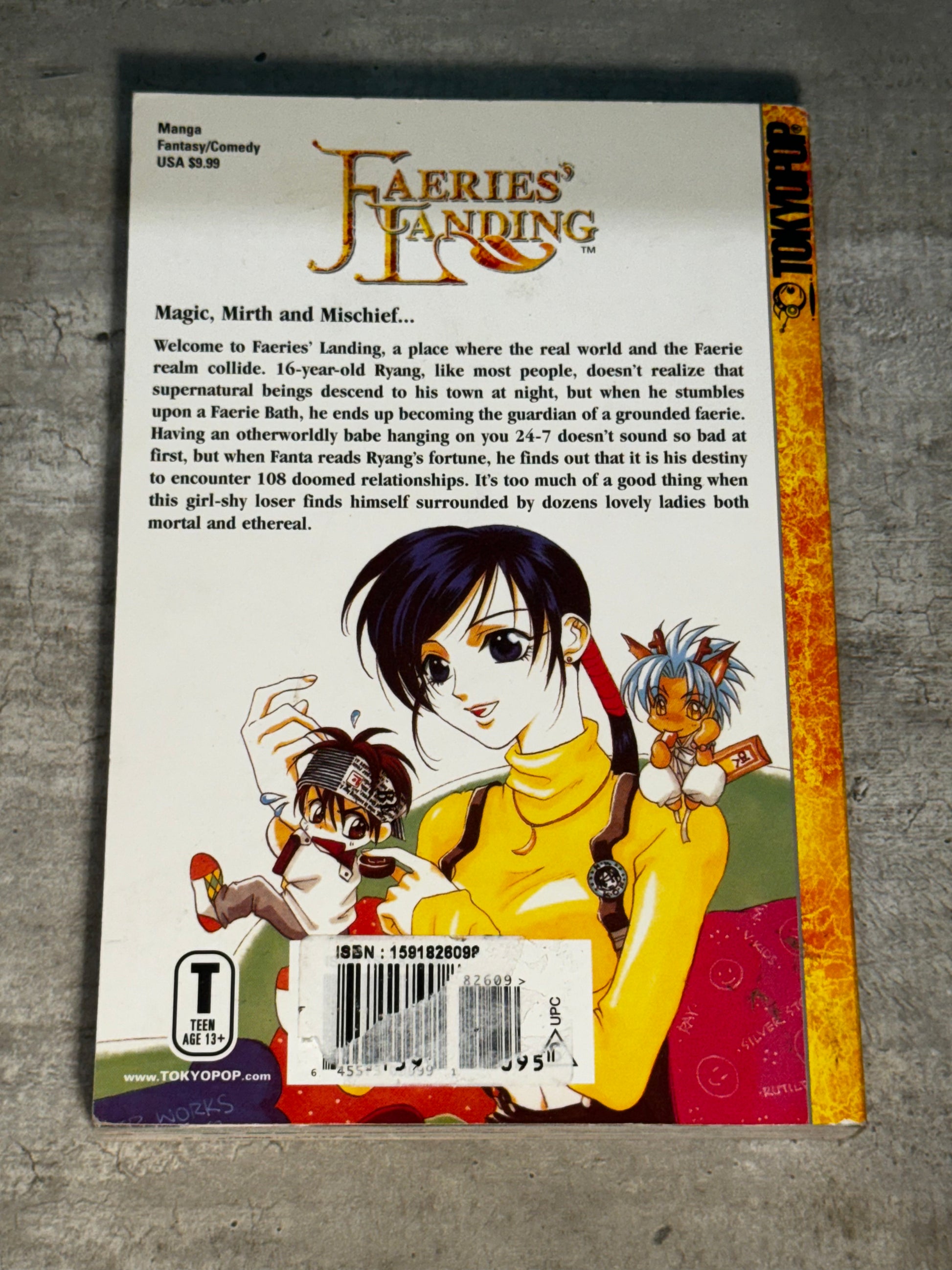 2004 - Tokyopop - Faeries' Landing #1 - NM- - Eng 2