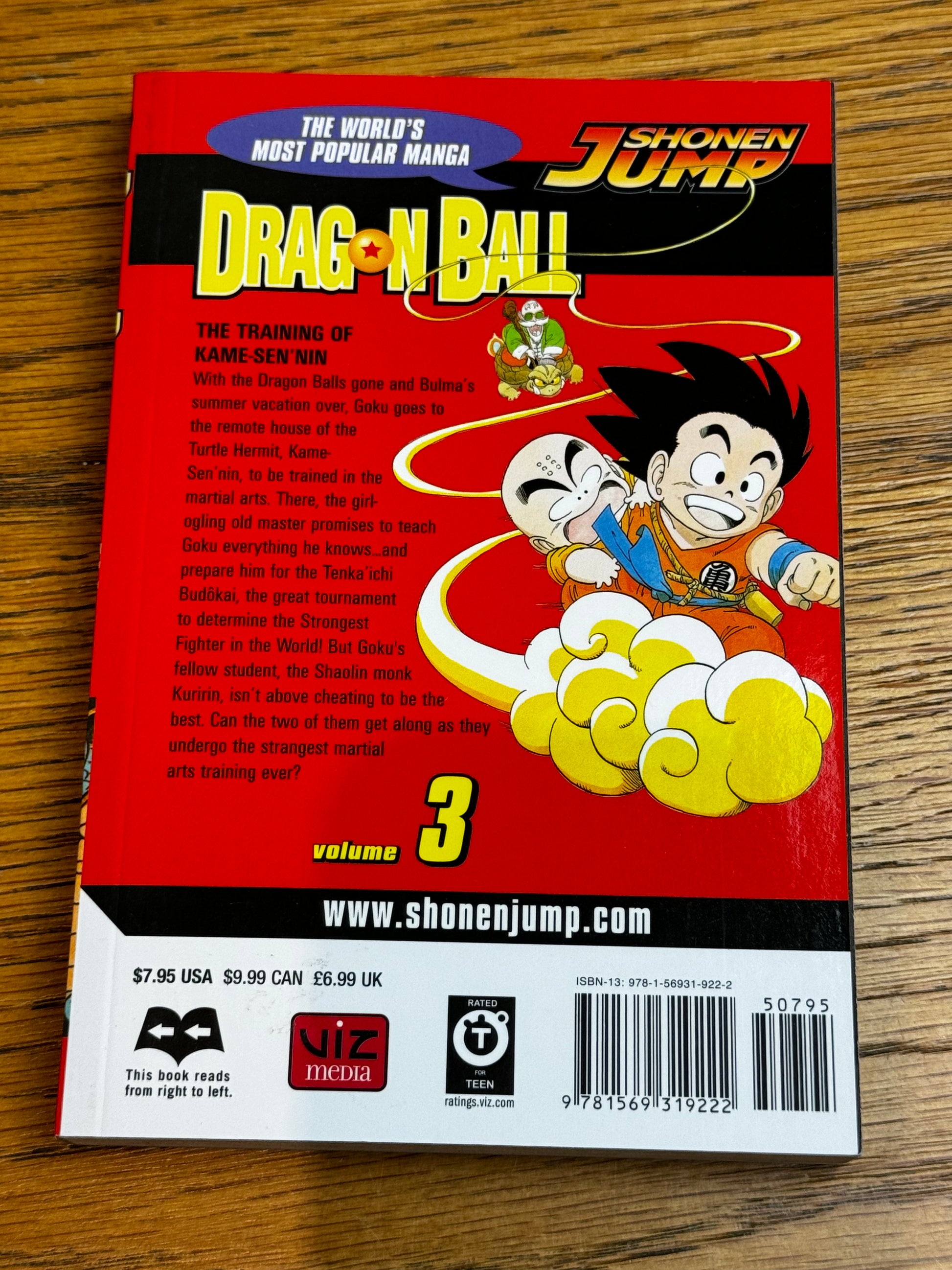 2003 - Viz Comics - Dragon Ball (2nd Edition), Vol. 1 #3 - NM/M - Eng 2