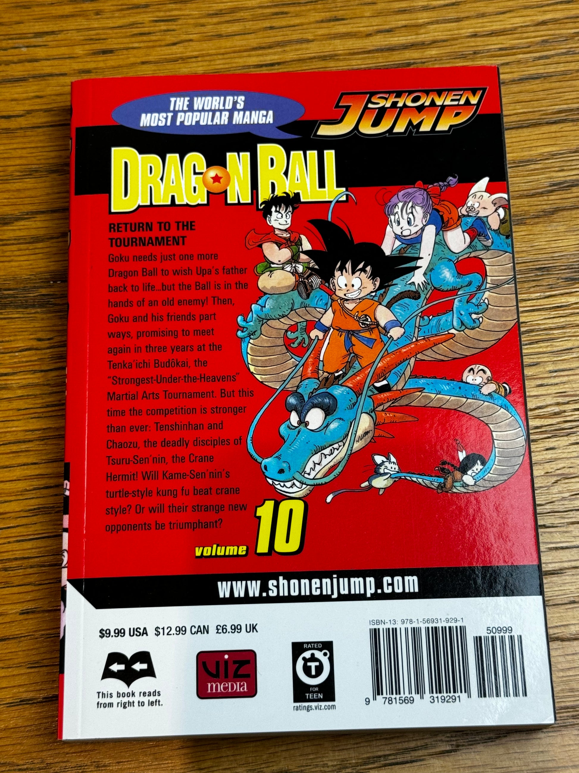 2003 - Viz Comics - Dragon Ball (2nd Edition), Vol. 1 #10 - NM/M - Eng 2