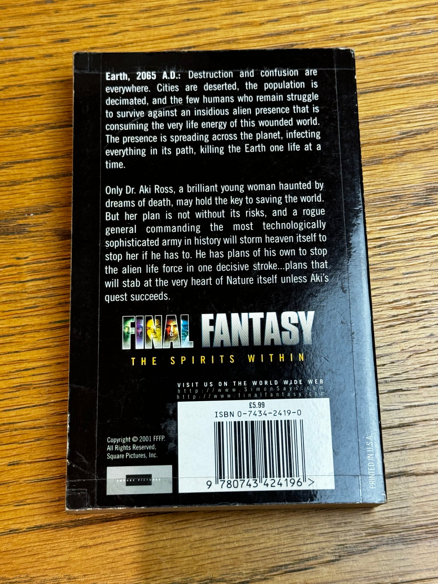 2001 - Final Fantasy #1 - VF+ - Eng 2