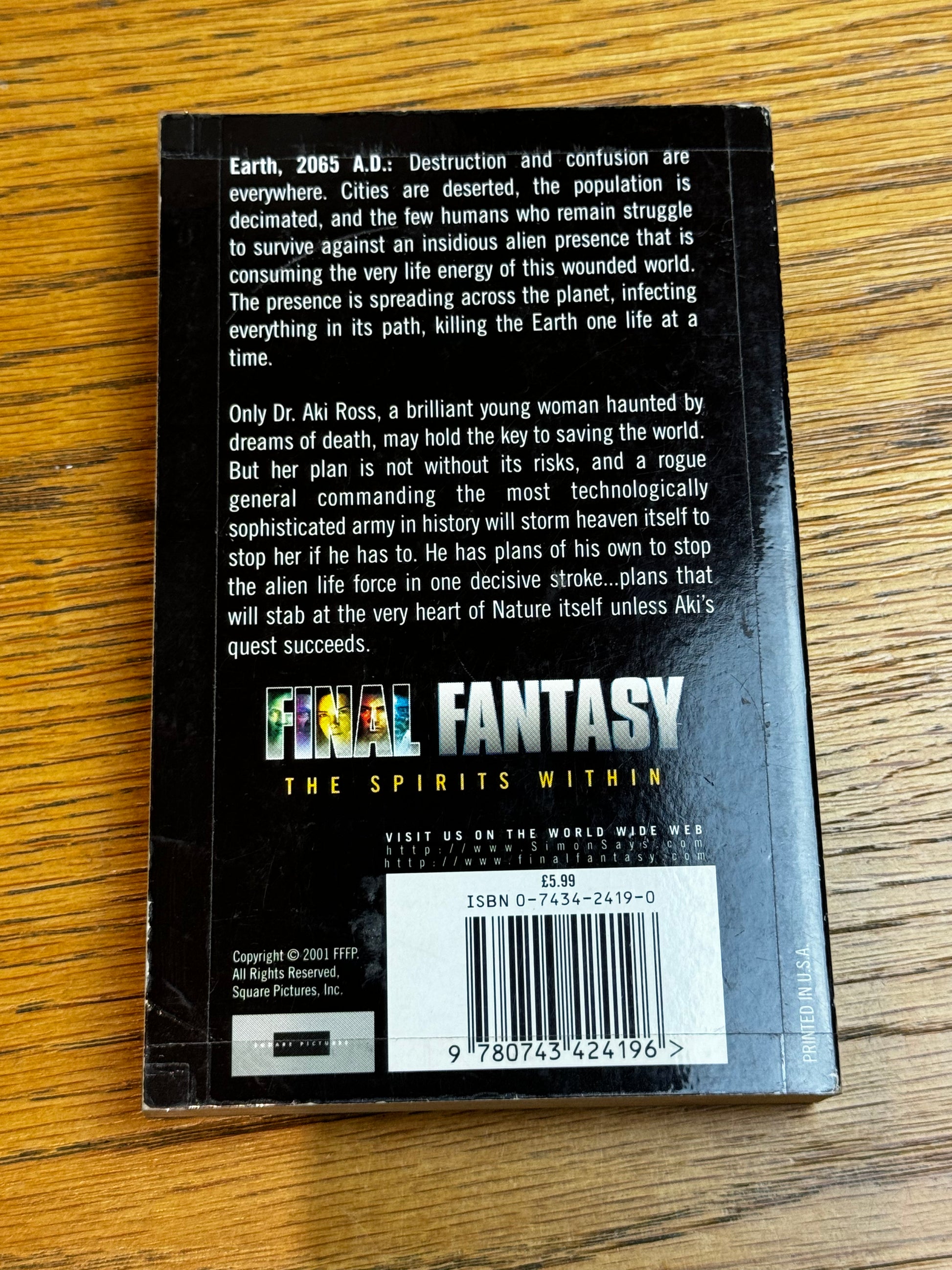 2001 - Final Fantasy #1 - VF+ - Eng 2