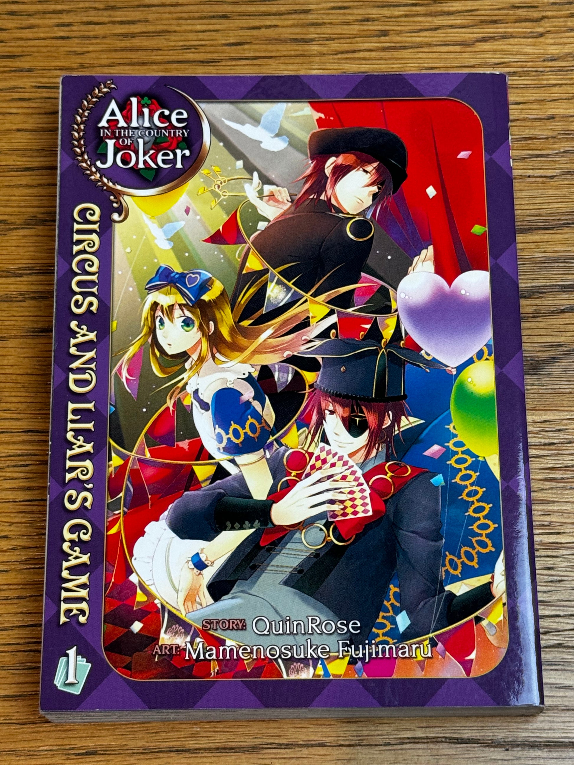 2013 - Seven Seas - Alice In The Country of Joker: Circus & Liars Game #1 - NM/M - Eng 1