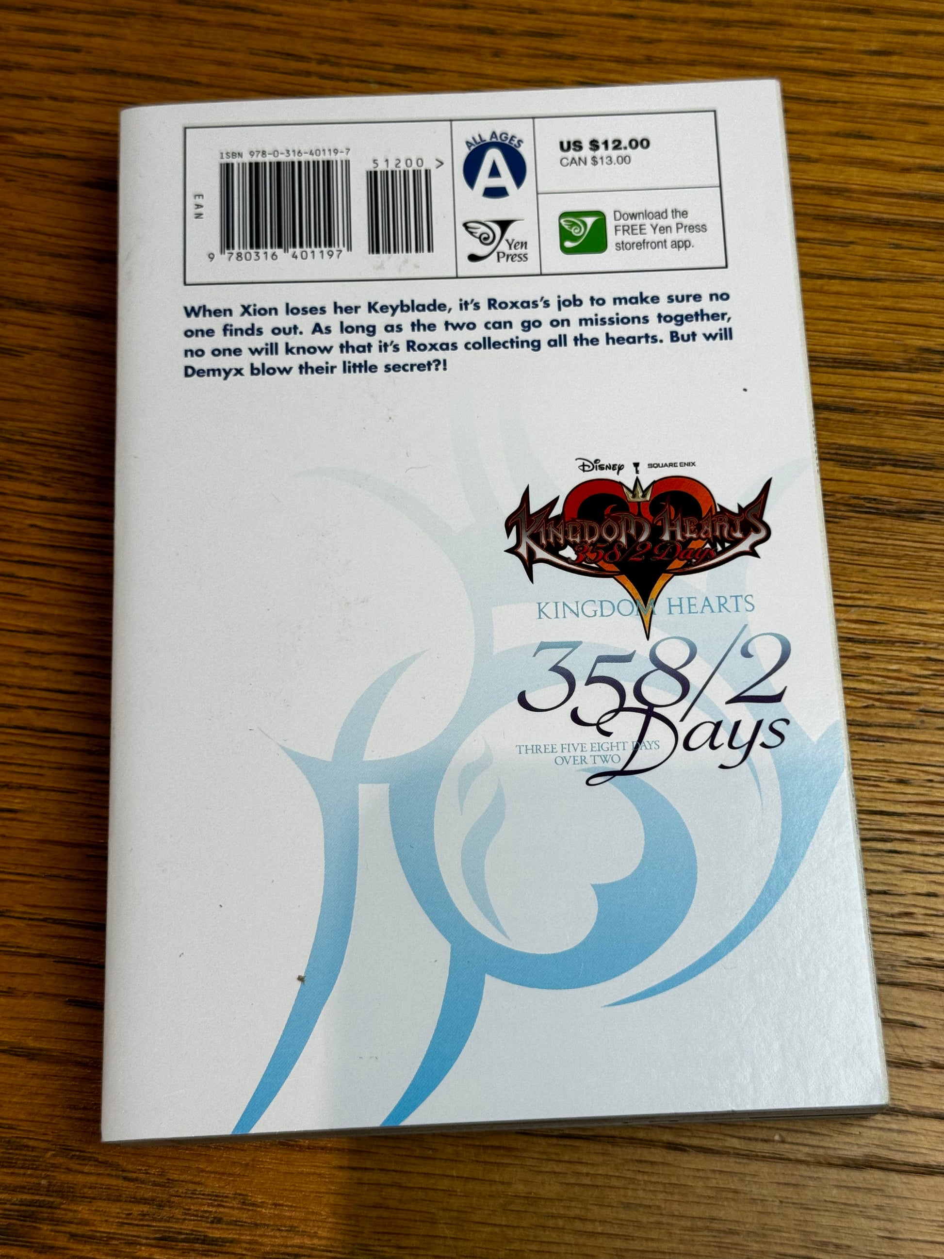 2014 - Yen Press - Kingdom Hearts 358 / 2 Days #2 - NM/M - Eng 2