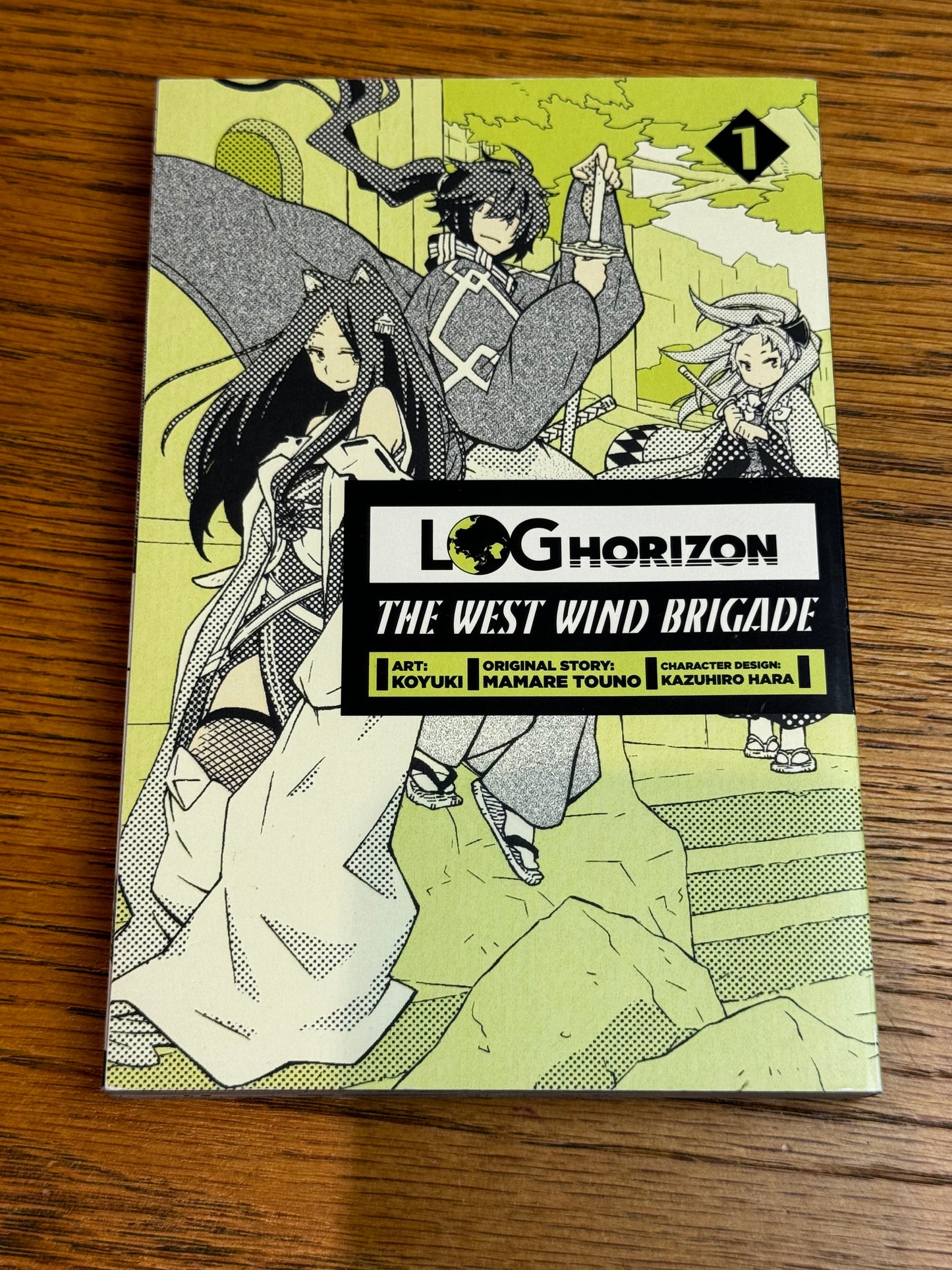 2016 - Yen Press - Log Horizon West Wind Brigade #1 - NM/M - Eng 1