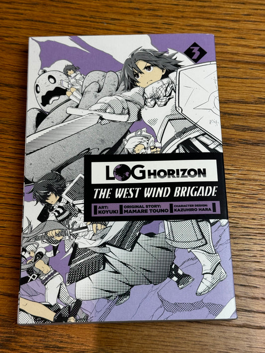 2016 - Yen Press - Log Horizon West Wind Brigade #3 - NM/M - Eng 1