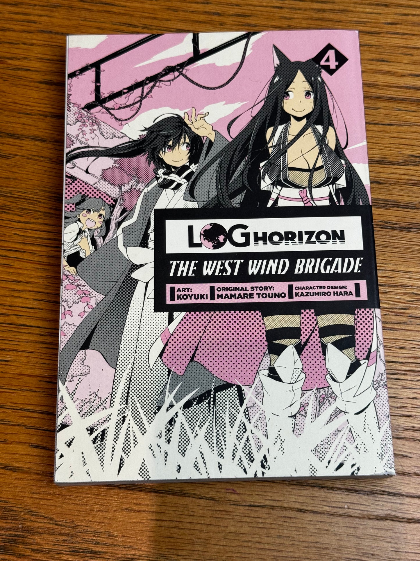 2016 - Yen Press - Log Horizon West Wind Brigade #4 - NM/M - Eng 1