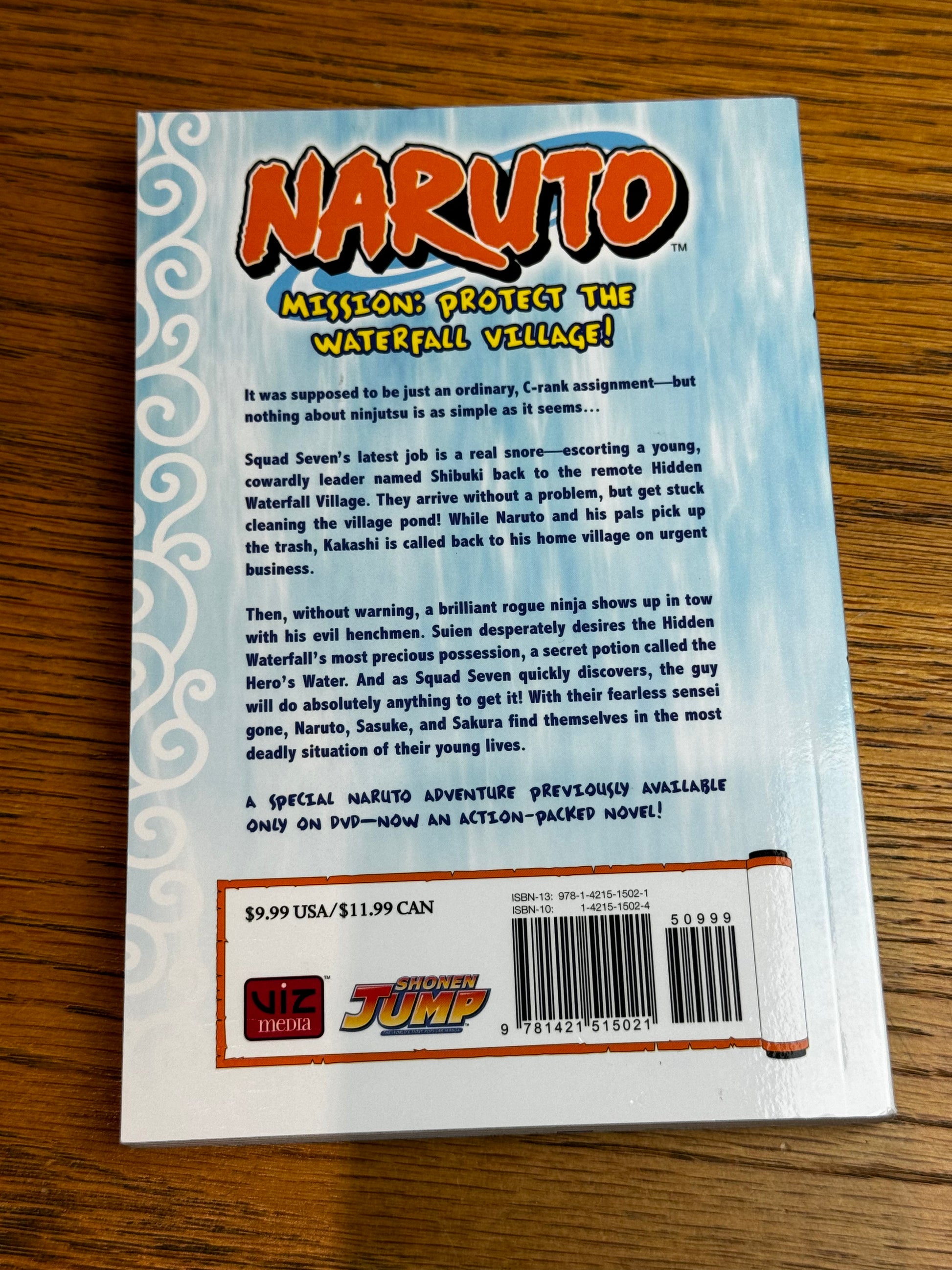 2007 - Viz Media - Naruto Mission: Protect The Waterfall Village! #1 - NM/M - Eng 2