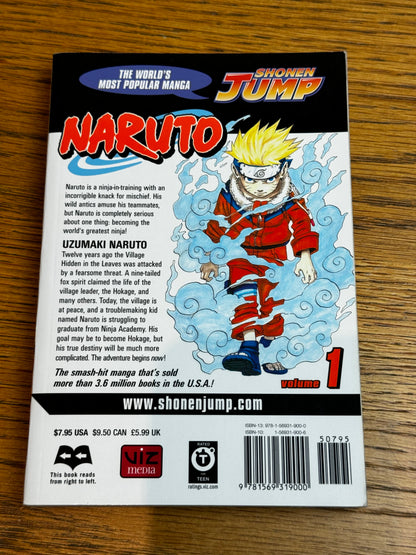 2003 - Viz Comics - Naruto #1 Var. A - NM/M - Eng 2