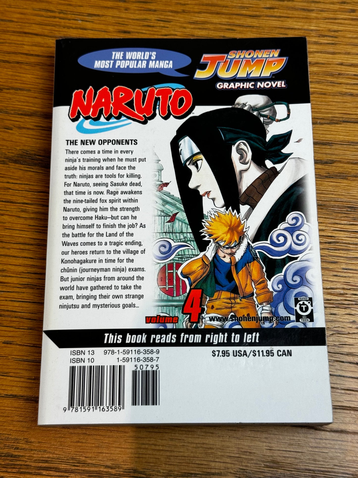 2004 - Viz Comics - Naruto #4 - NM/M - Eng 2