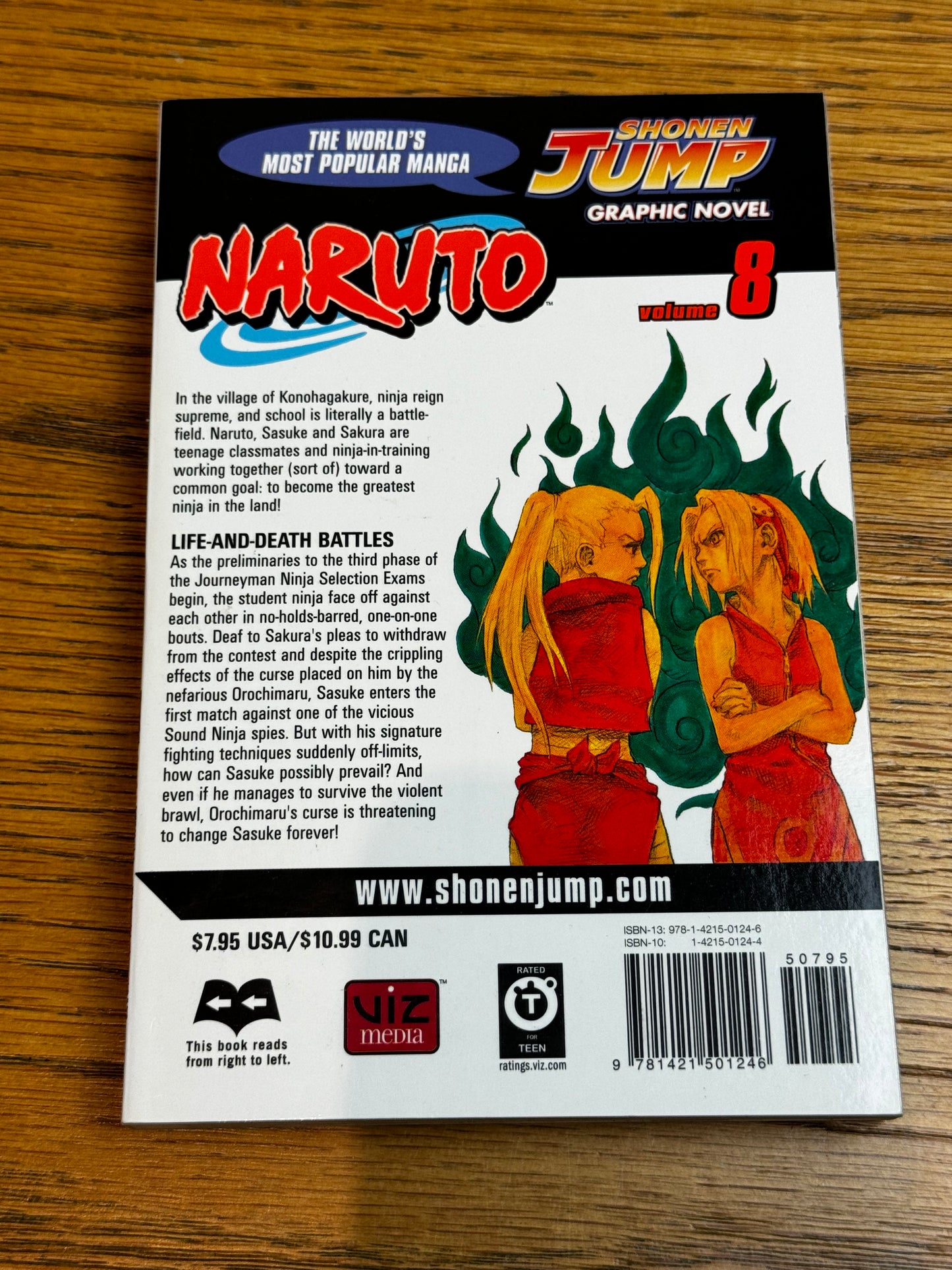 2005 - Viz Comics - Naruto #8 - NM/M - Eng 2