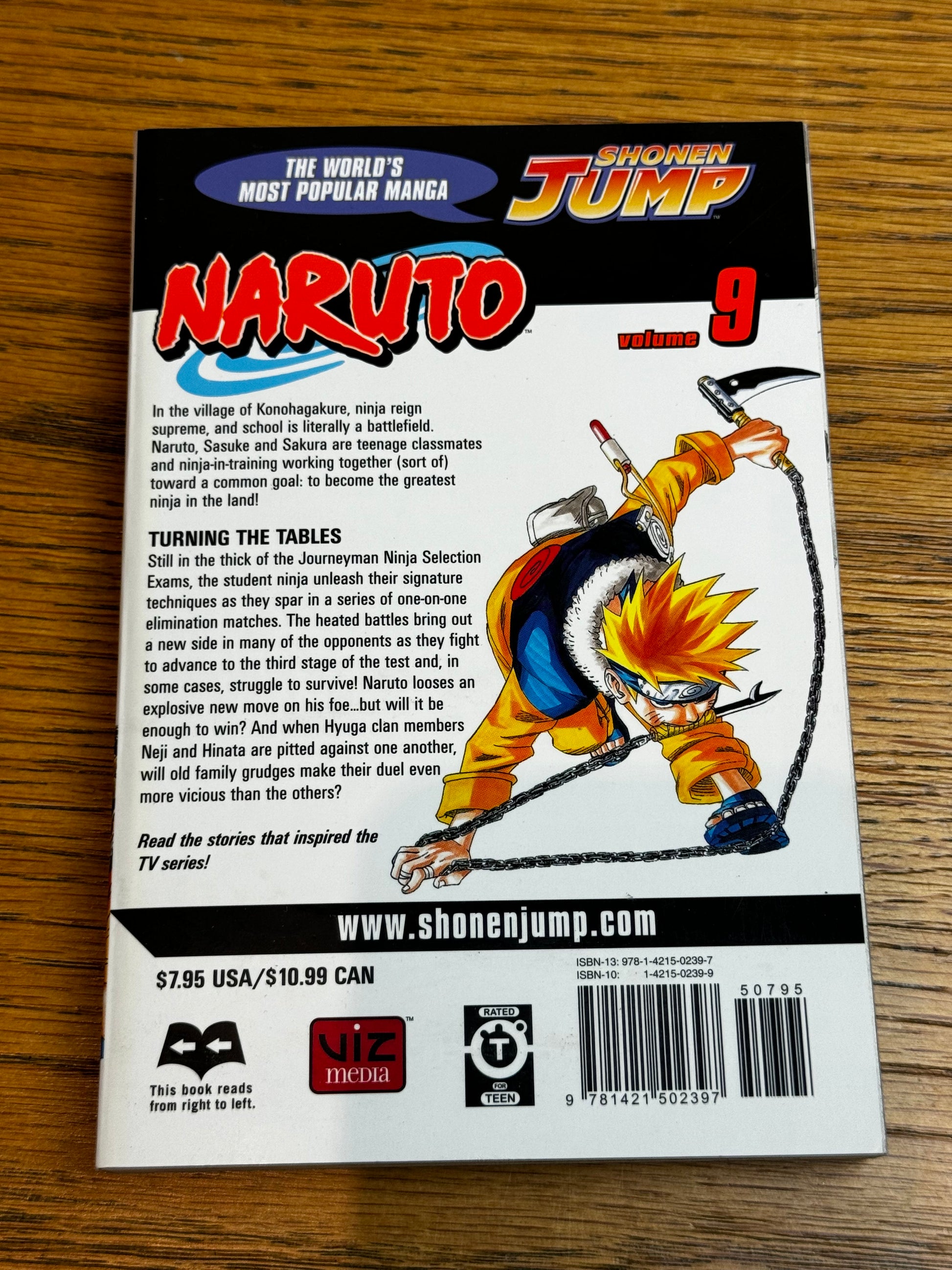 2006 - Viz Comics - Naruto #9 - NM/M - Eng 2