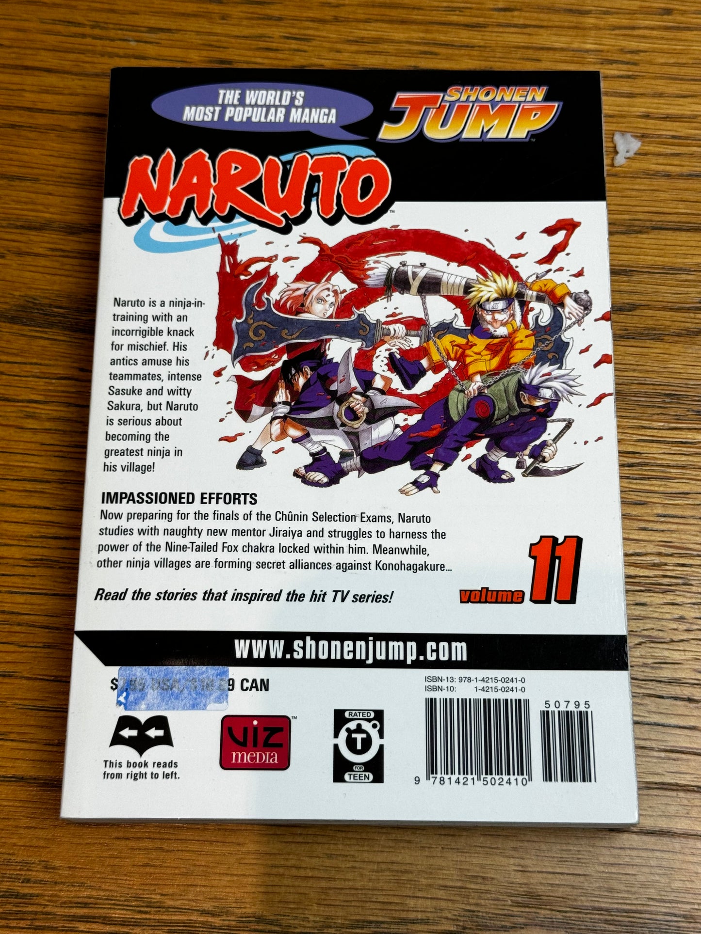 2006 - Viz Comics - Naruto #11 - NM/M - Eng 2