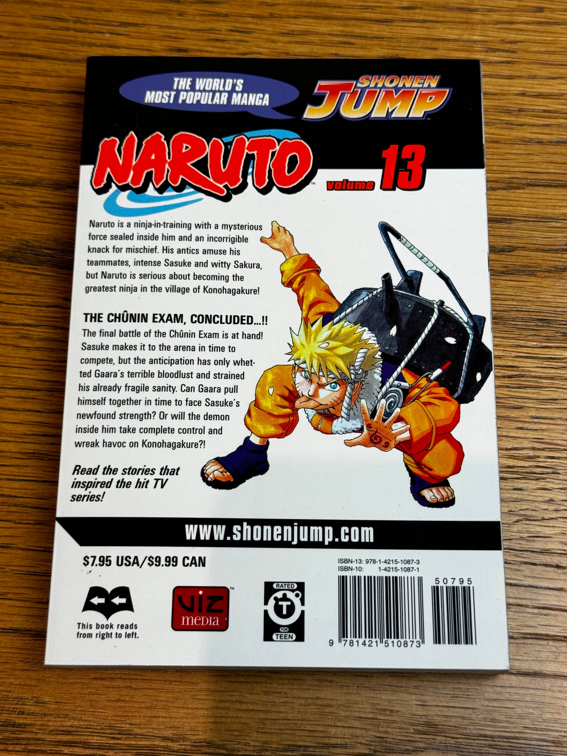 2007 - Viz Comics - Naruto #13 - NM/M - Eng 2