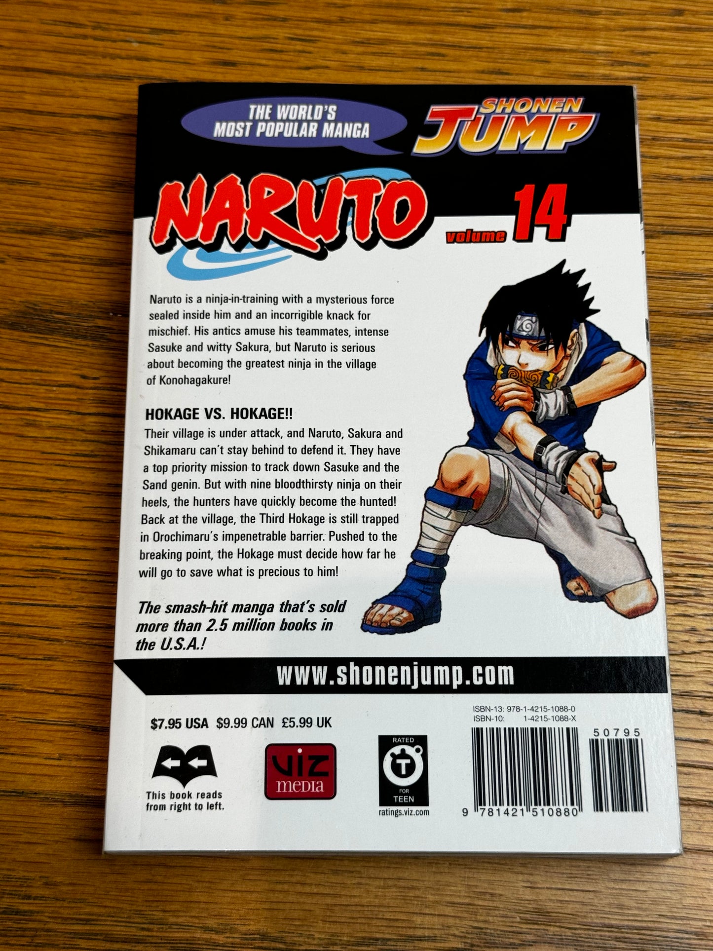 2007 - Viz Comics - Naruto #14 - NM/M - Eng 2